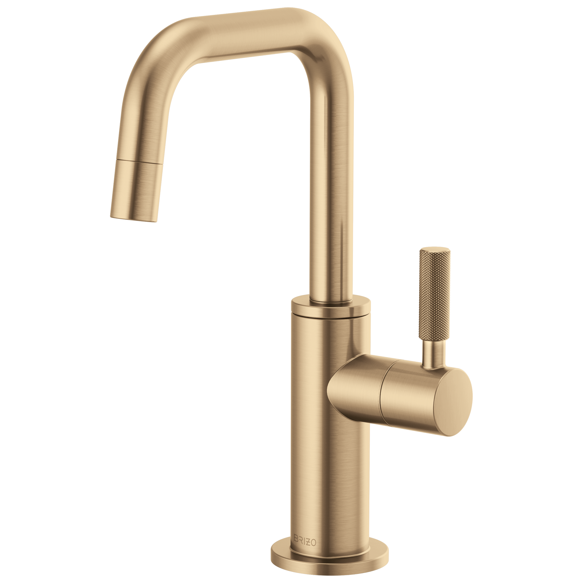 Brizo Brizo Litze®: Beverage Faucet with Square Spout and Knurled Handle
