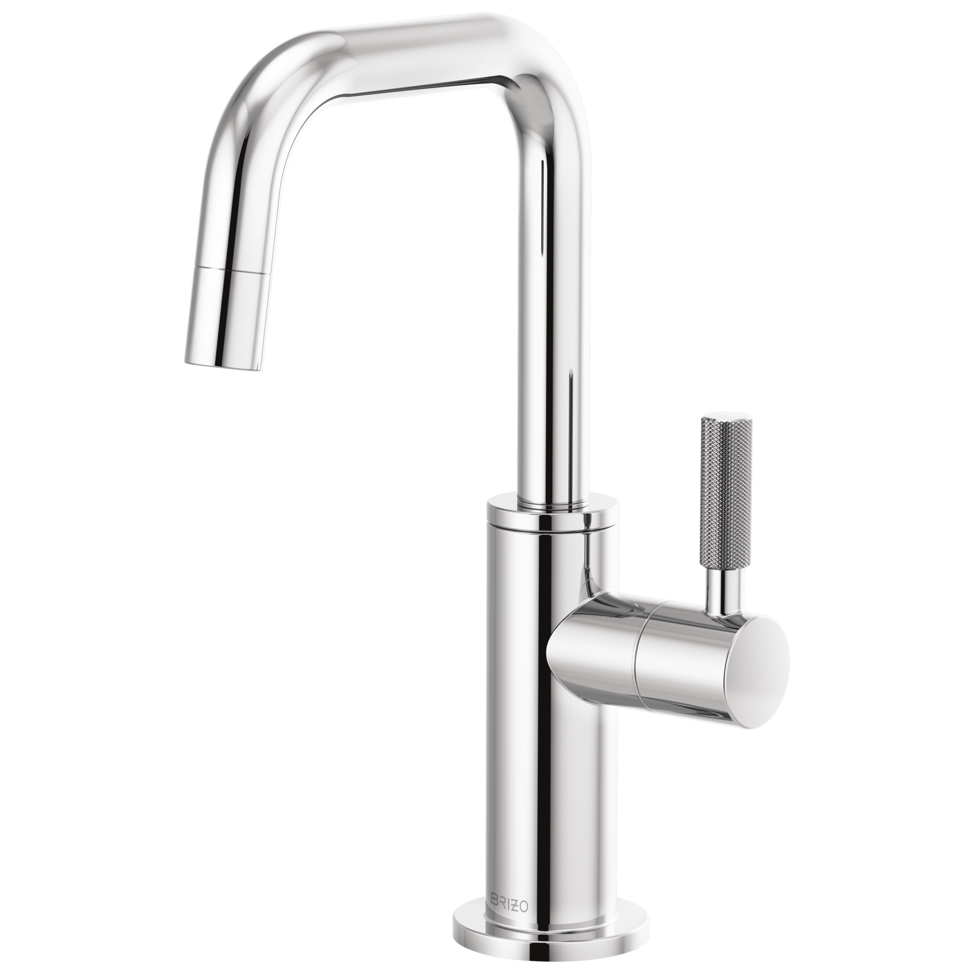 Brizo Brizo Litze®: Beverage Faucet with Square Spout and Knurled Handle