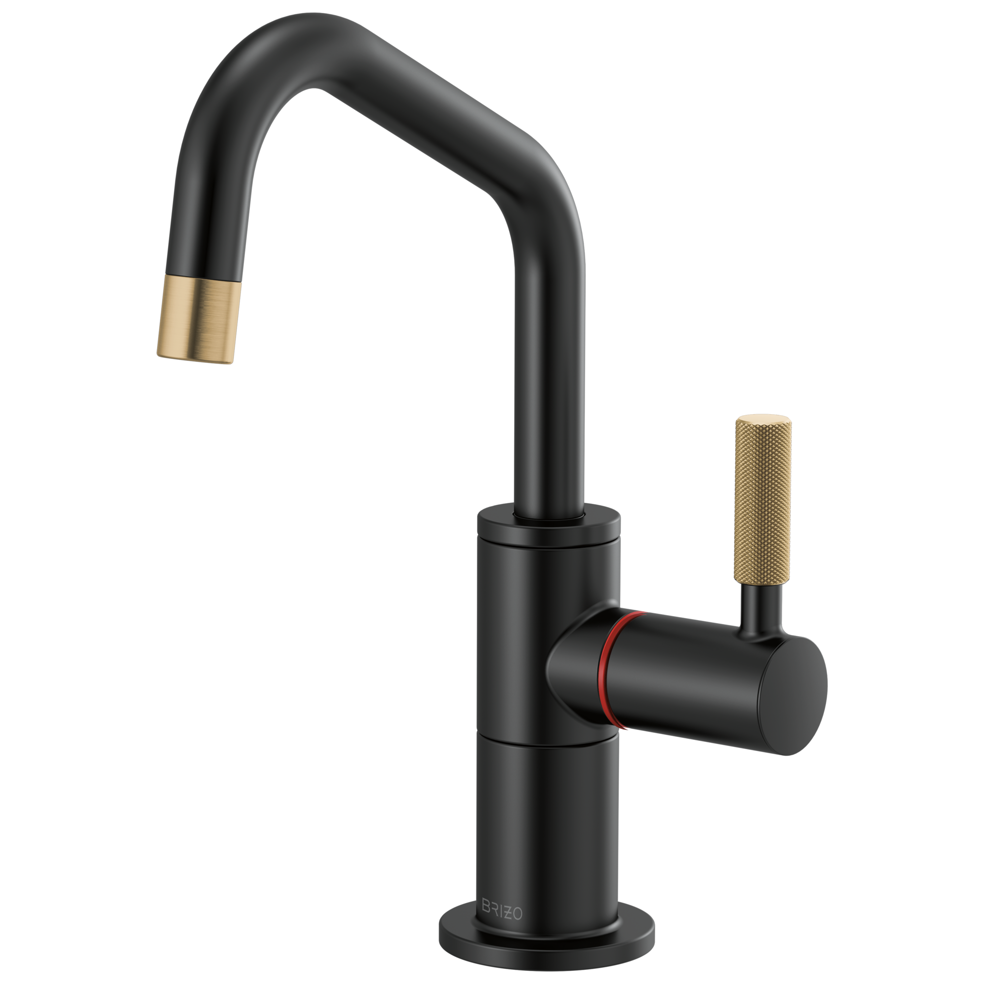 Brizo Brizo Litze®: Instant Hot Faucet with Angled Spout and Knurled Handle