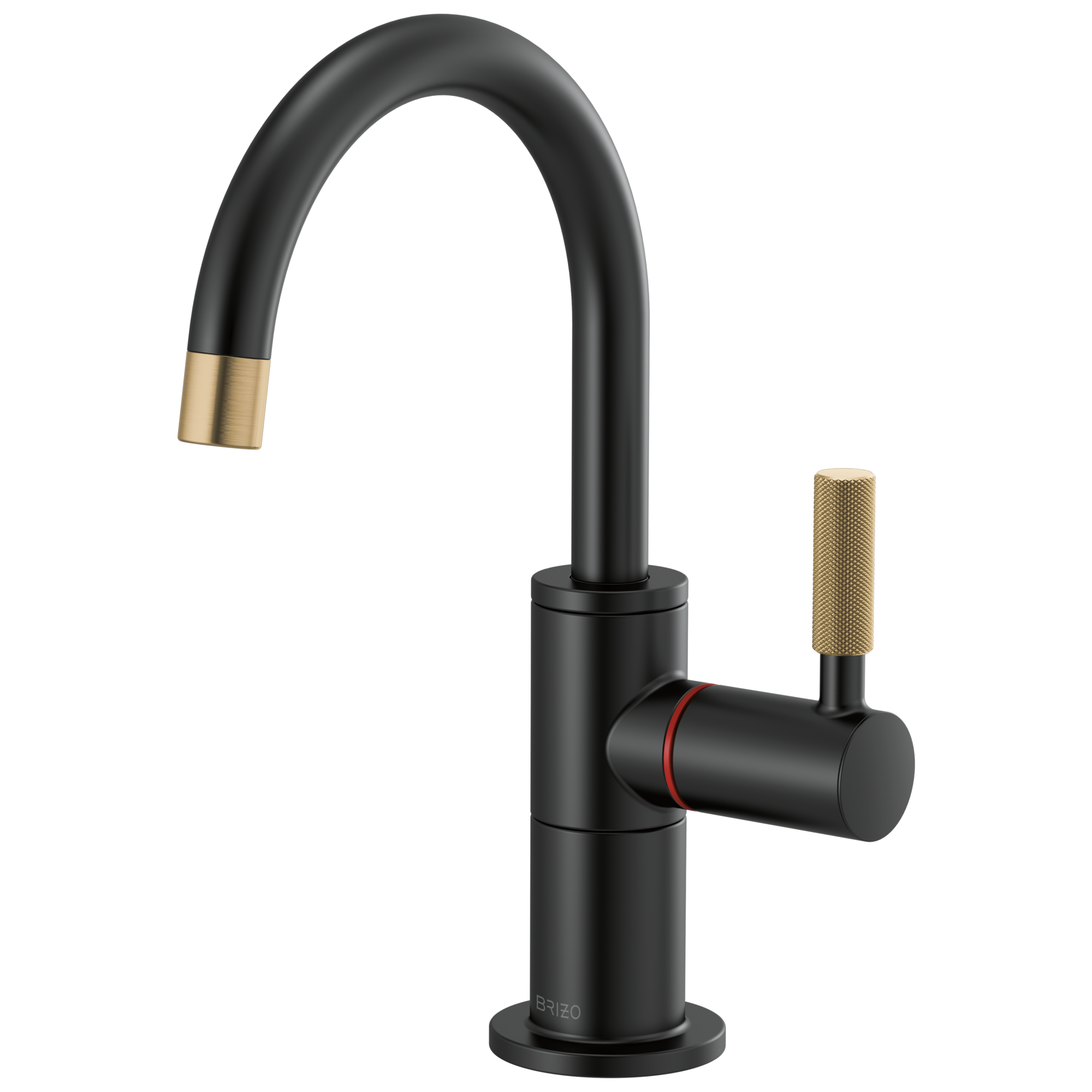 Brizo Brizo Litze®: Instant Hot Faucet with Arc Spout and Knurled Handle