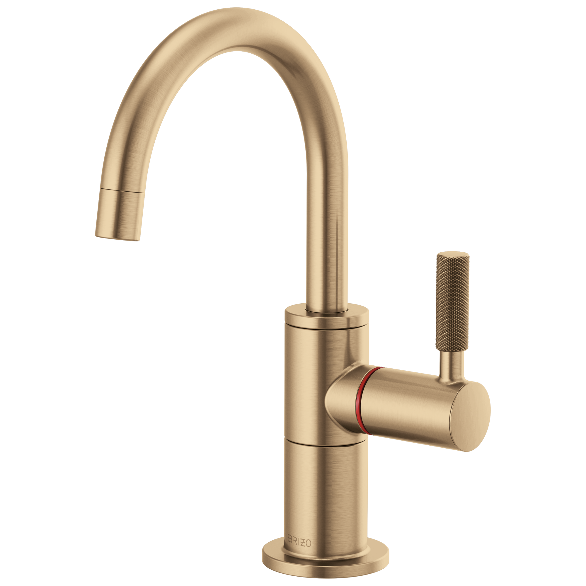 Brizo Brizo Litze®: Instant Hot Faucet with Arc Spout and Knurled Handle