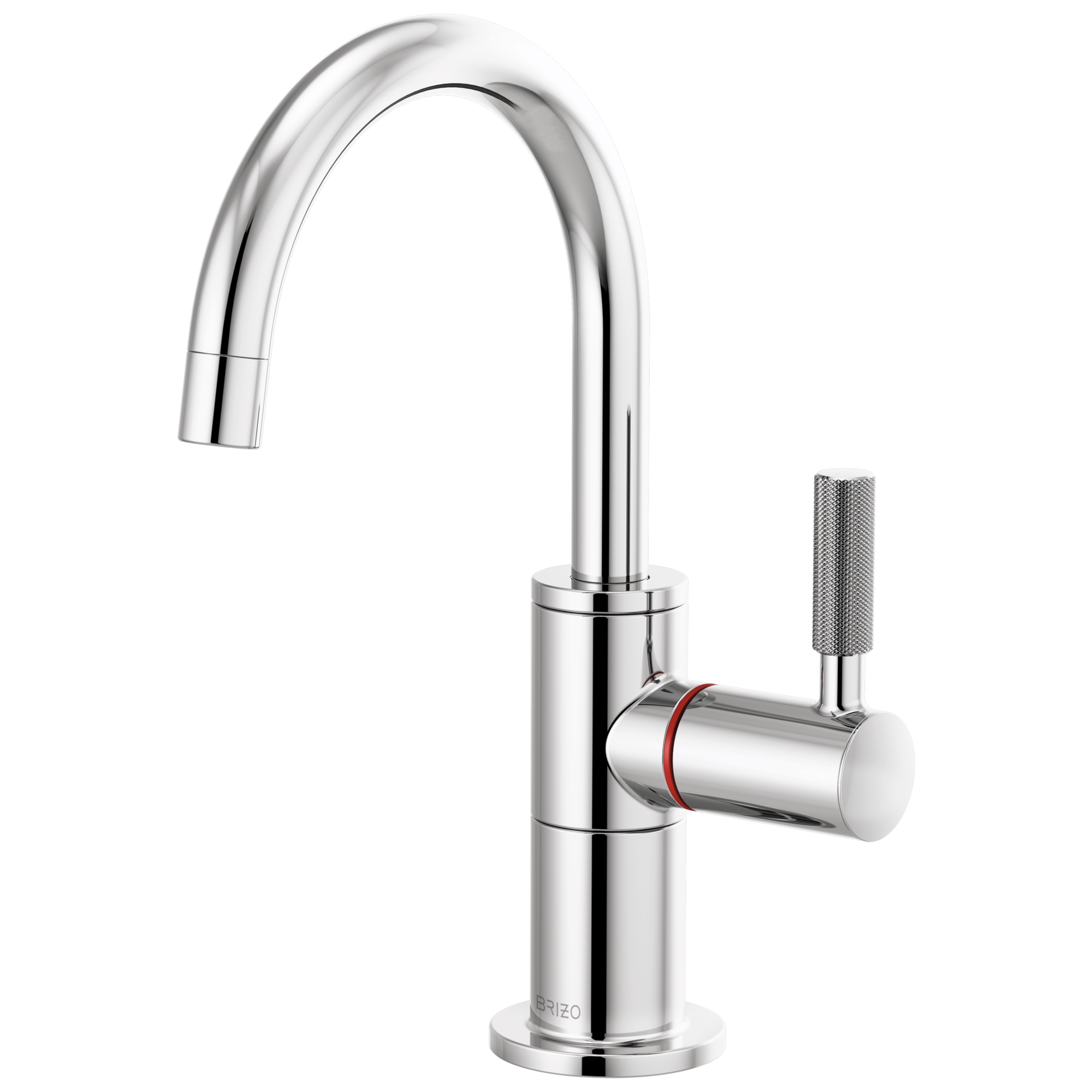 Brizo Brizo Litze®: Instant Hot Faucet with Arc Spout and Knurled Handle