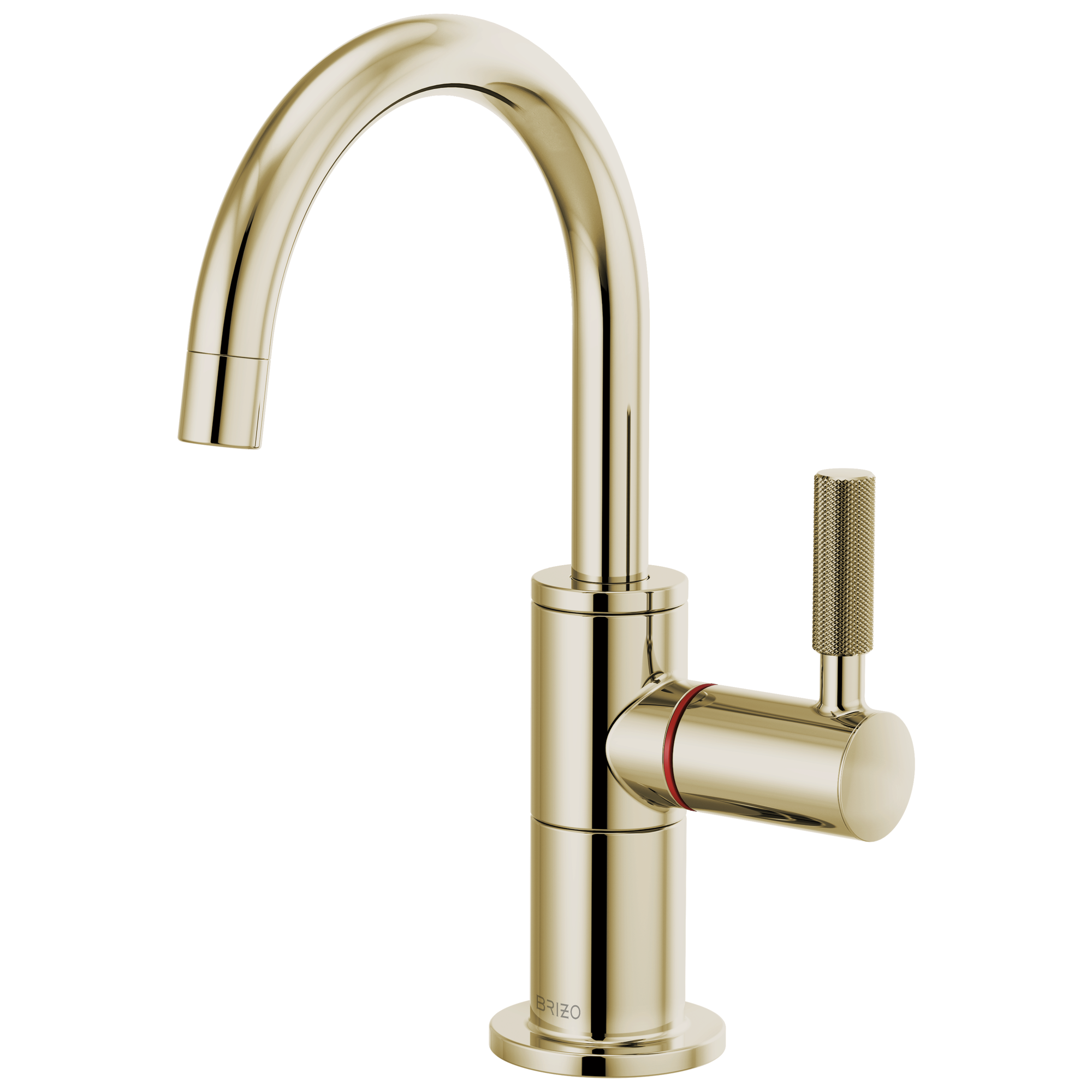 Brizo Brizo Litze®: Instant Hot Faucet with Arc Spout and Knurled Handle