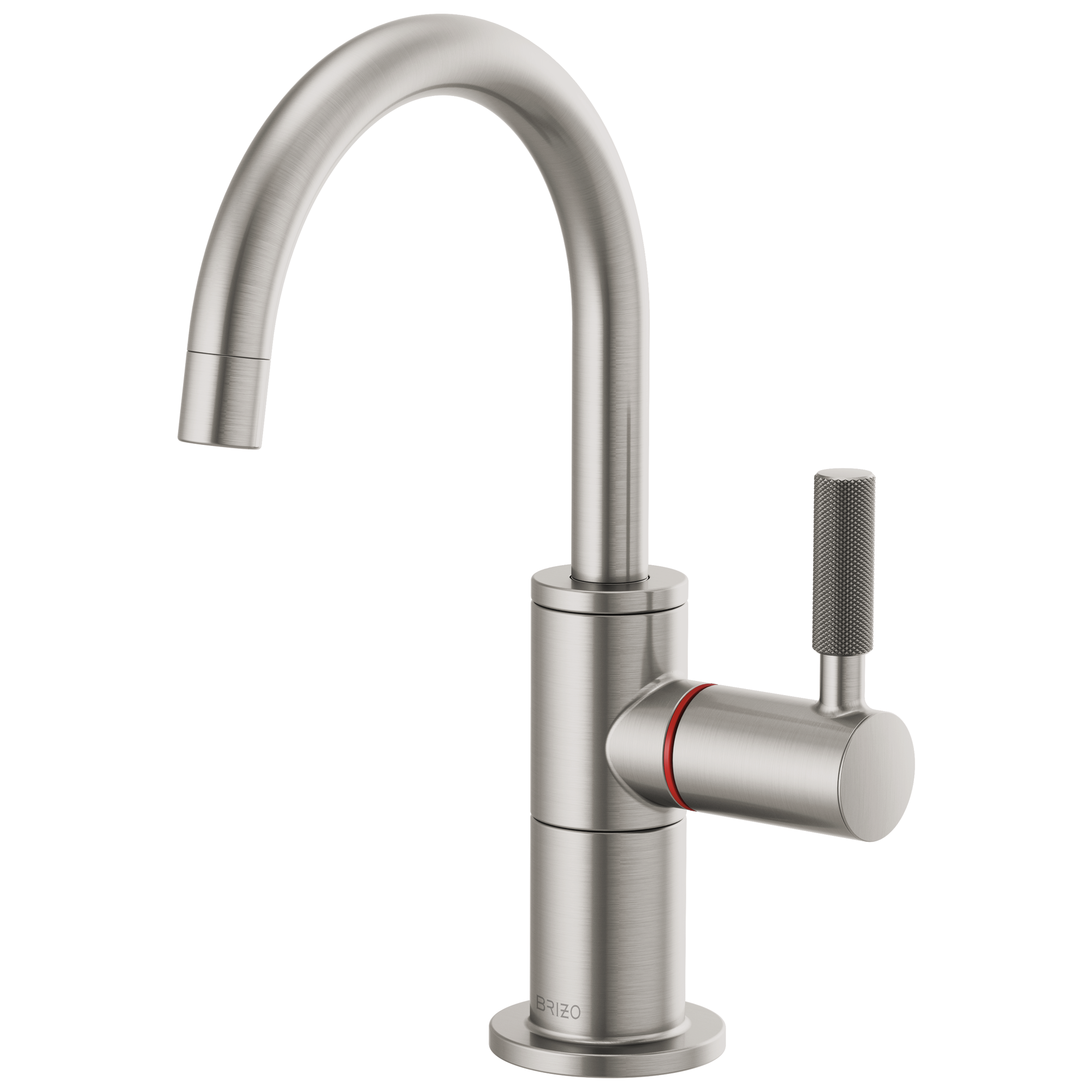 Brizo Brizo Litze®: Instant Hot Faucet with Arc Spout and Knurled Handle
