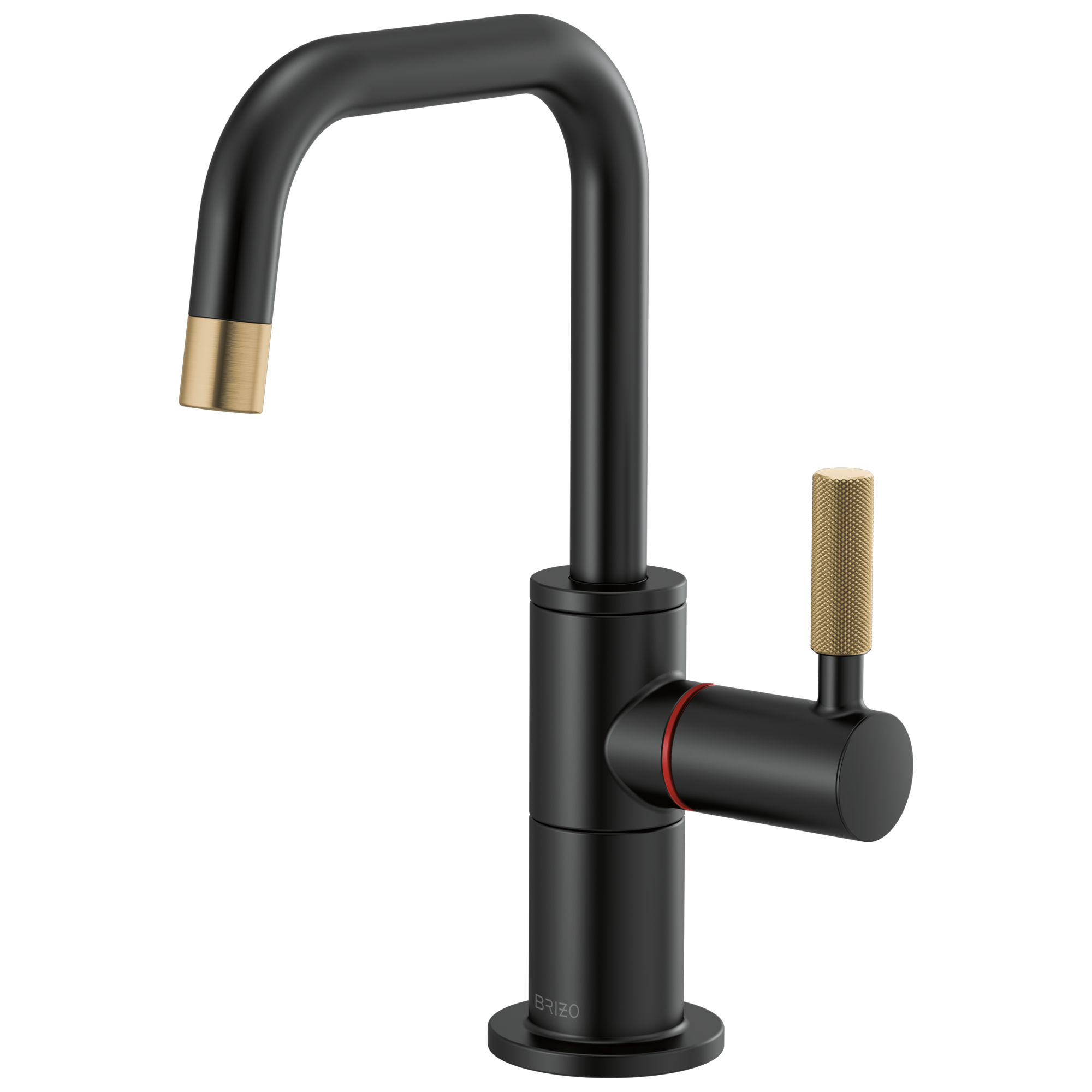 Brizo Brizo Litze®: Instant Hot Faucet with Square Spout and Knurled Handle