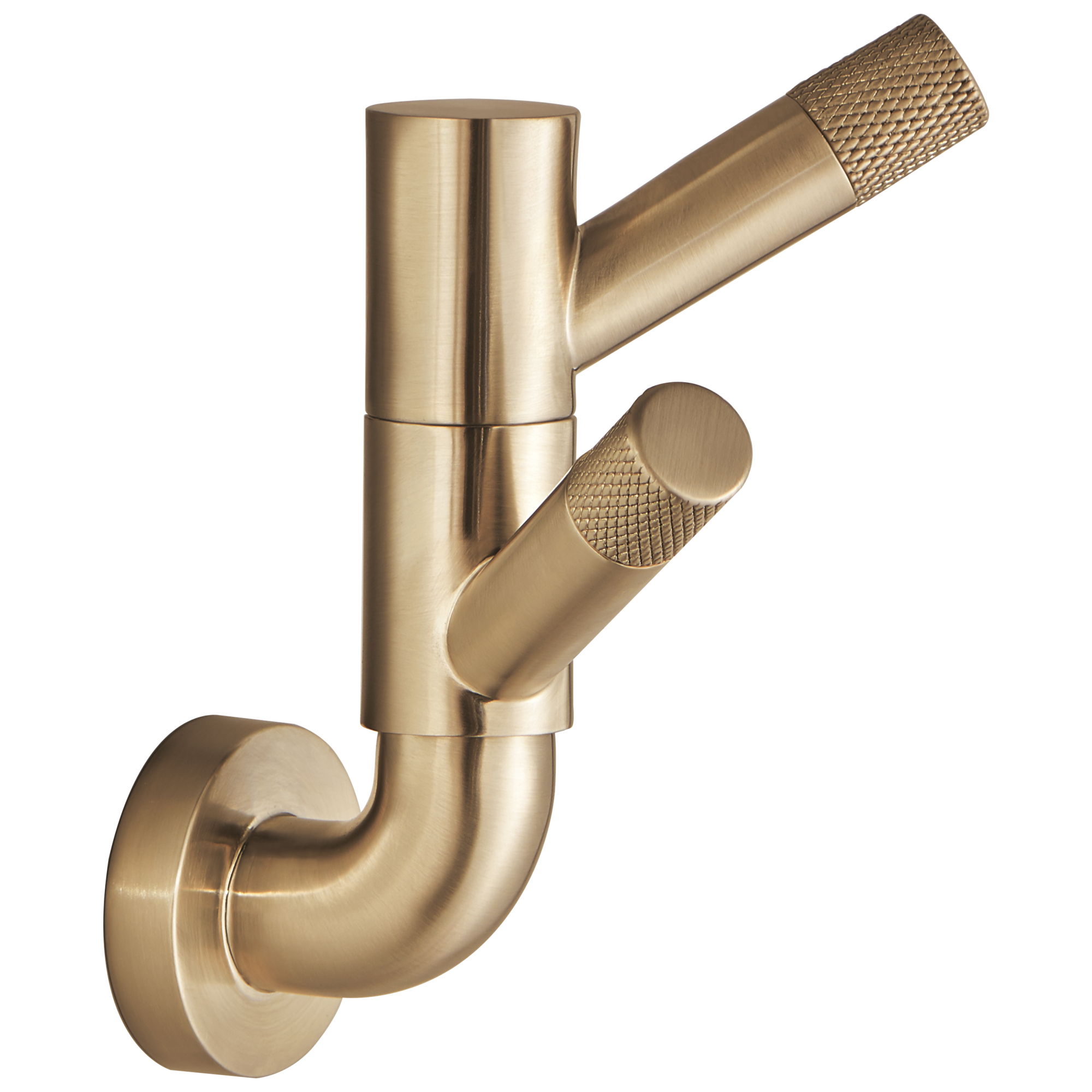 Brizo Brizo Litze®: Rotating Double Robe Hook With Knurling