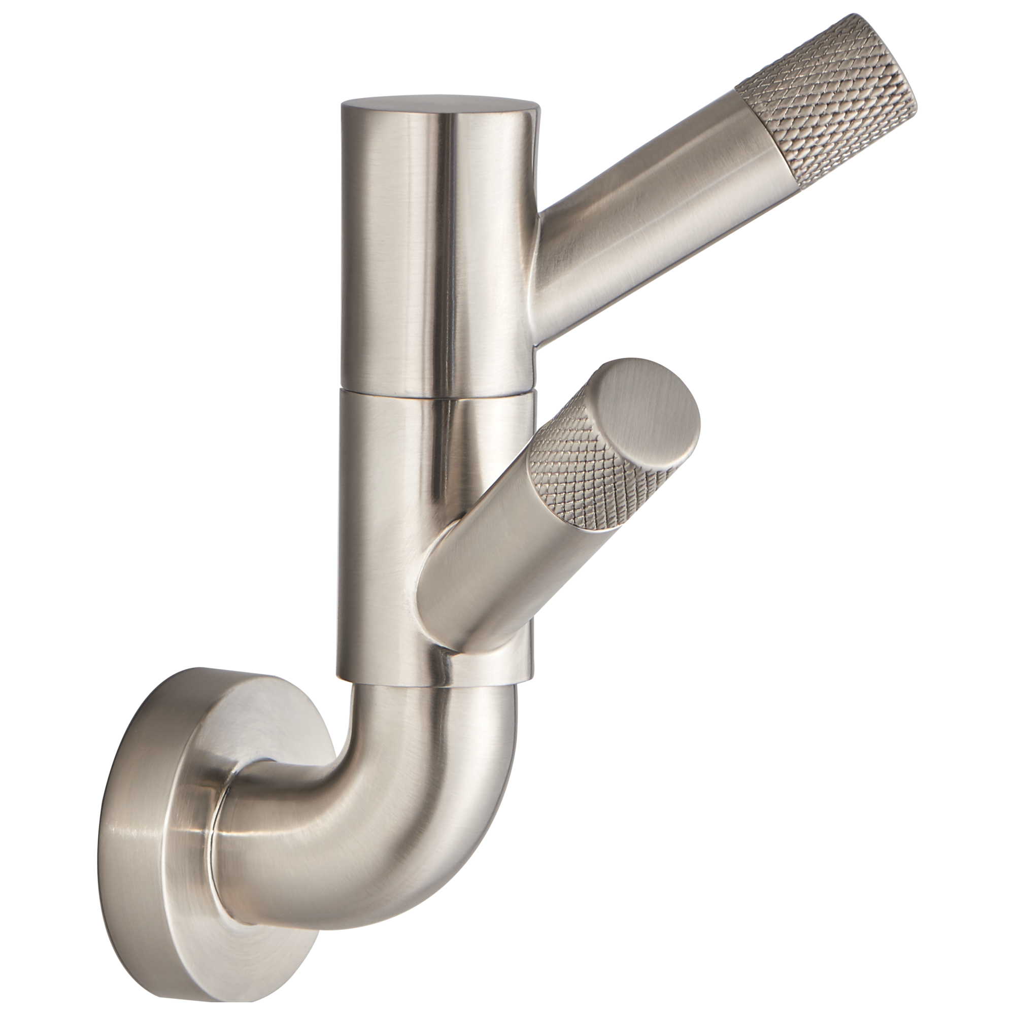 Brizo Brizo Litze®: Rotating Double Robe Hook With Knurling