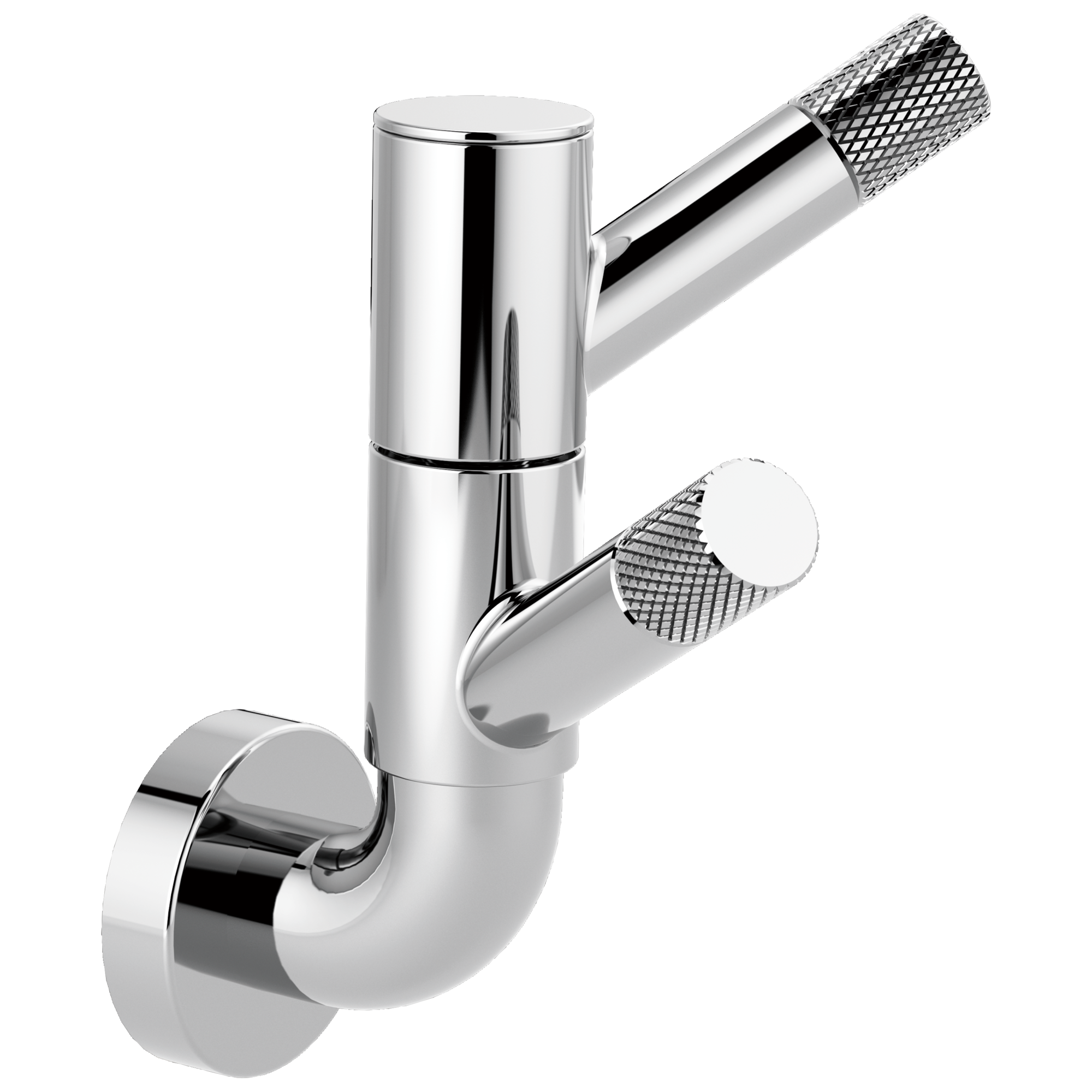 Brizo Brizo Litze®: Rotating Double Robe Hook With Knurling