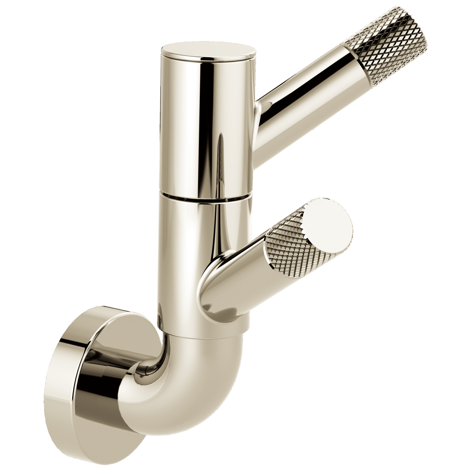 Brizo Brizo Litze®: Rotating Double Robe Hook With Knurling