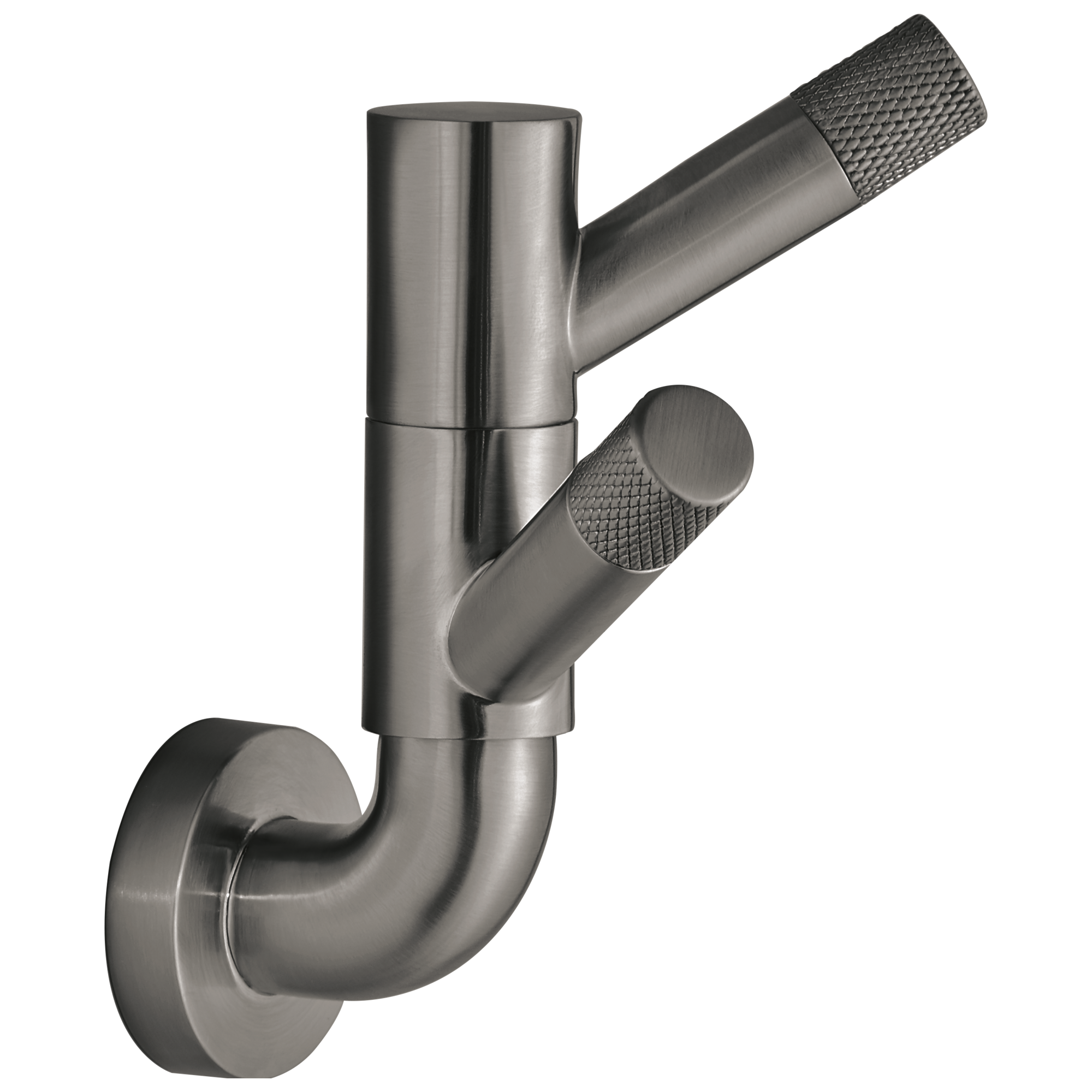 Brizo Brizo Litze®: Rotating Double Robe Hook With Knurling