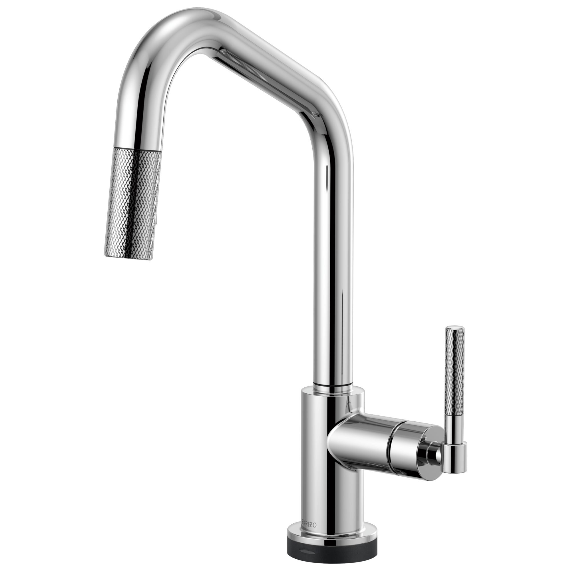 Brizo Brizo Litze®: SmartTouch® Pull-Down Kitchen Faucet with Angled Spout and Knurled Handle