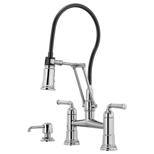Brizo Brizo Rook®: Articulating Bridge Faucet