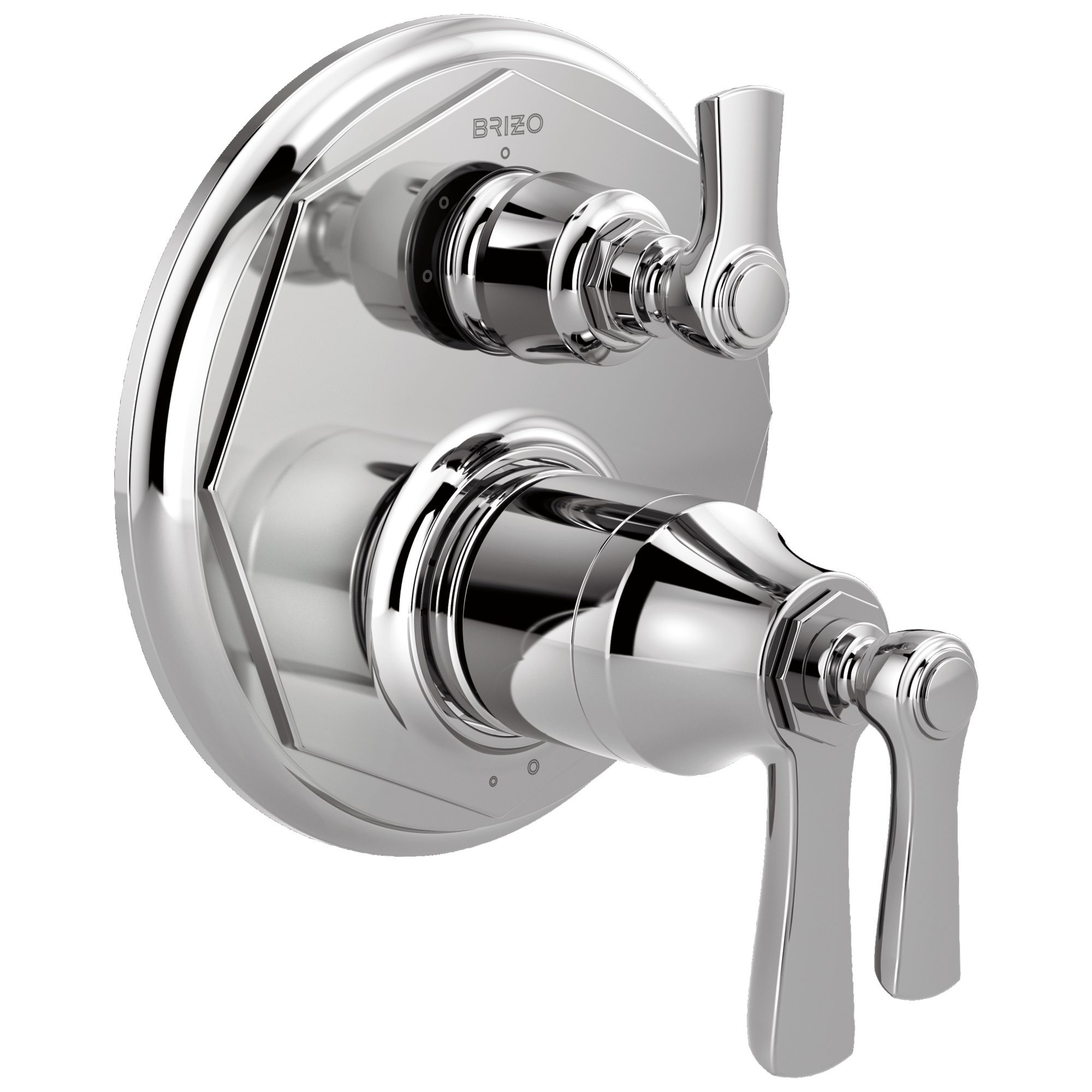 Brizo Brizo Rook®: TempAssure® Thermostatic Valve with 3-Function Diverter Trim