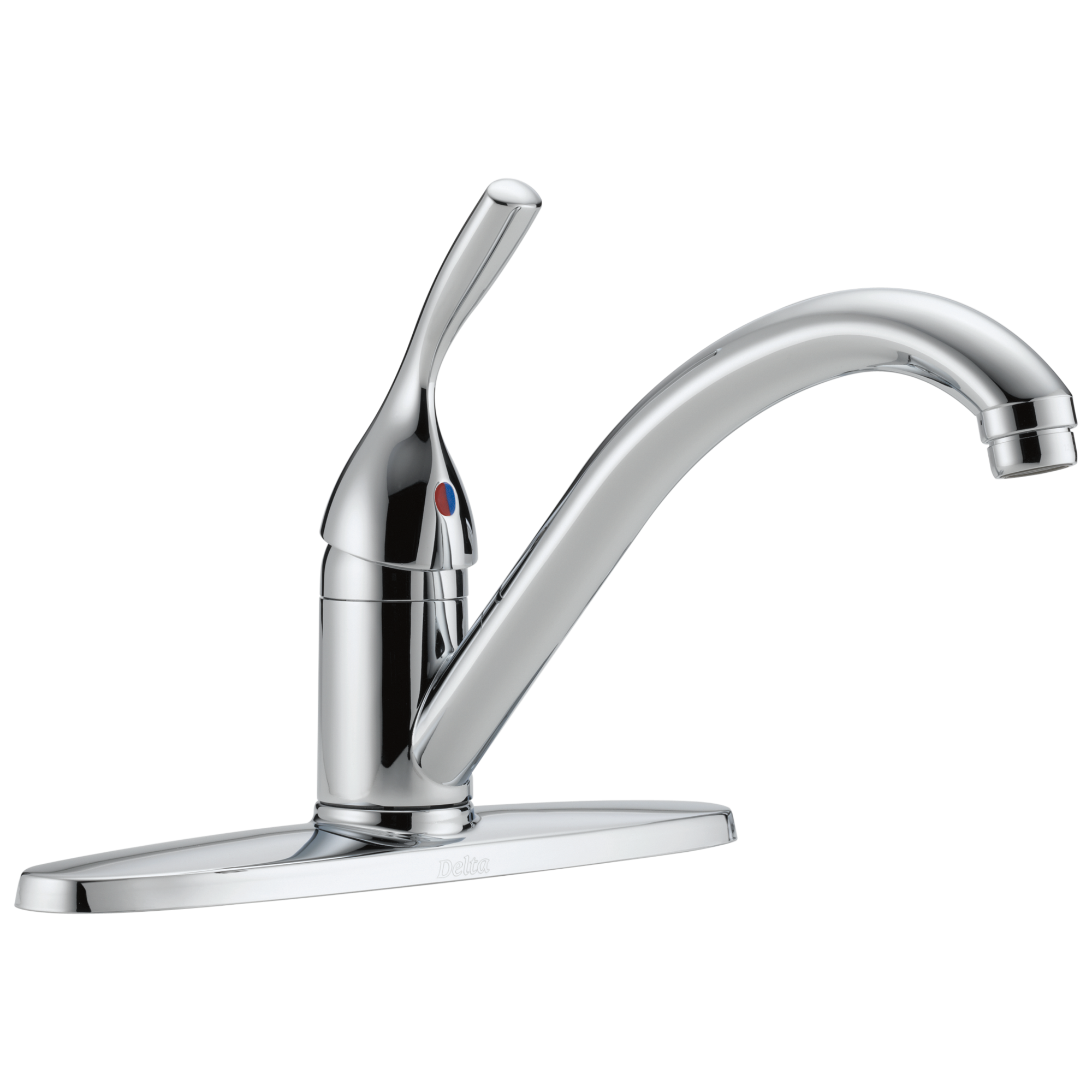 Delta Delta 134 / 100 / 300 / 400 Series: Single Handle Kitchen Faucet