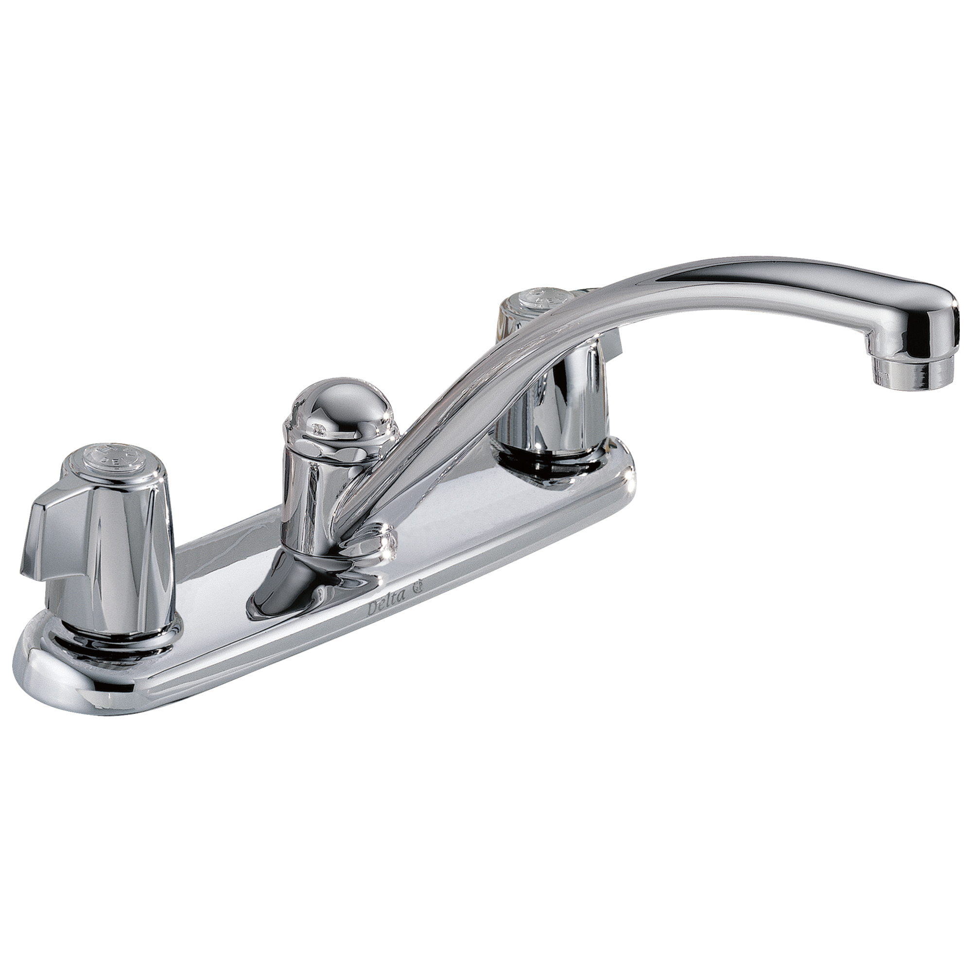 Delta Delta 2100 / 2400 Series: Two Handle Kitchen Faucet Delta Delta 2100 / 2400 Series: Two Handle Kitchen Faucet
