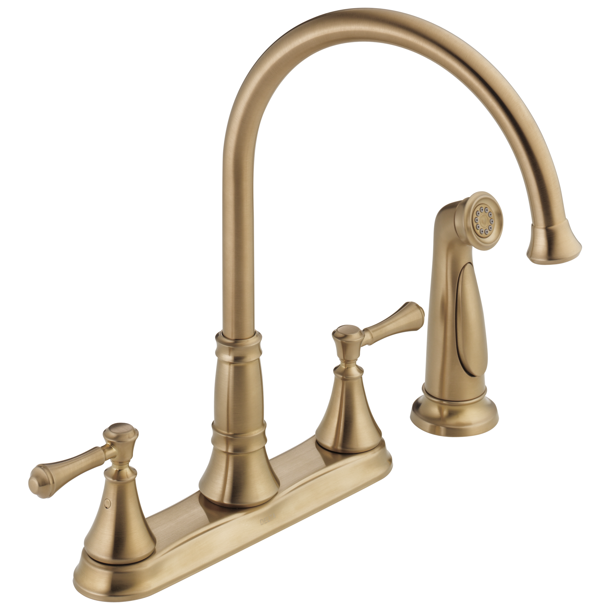 Delta Delta Cassidy®: Two Handle Kitchen Faucet with Spray Delta Delta Cassidy®: Two Handle Kitchen Faucet with Spray