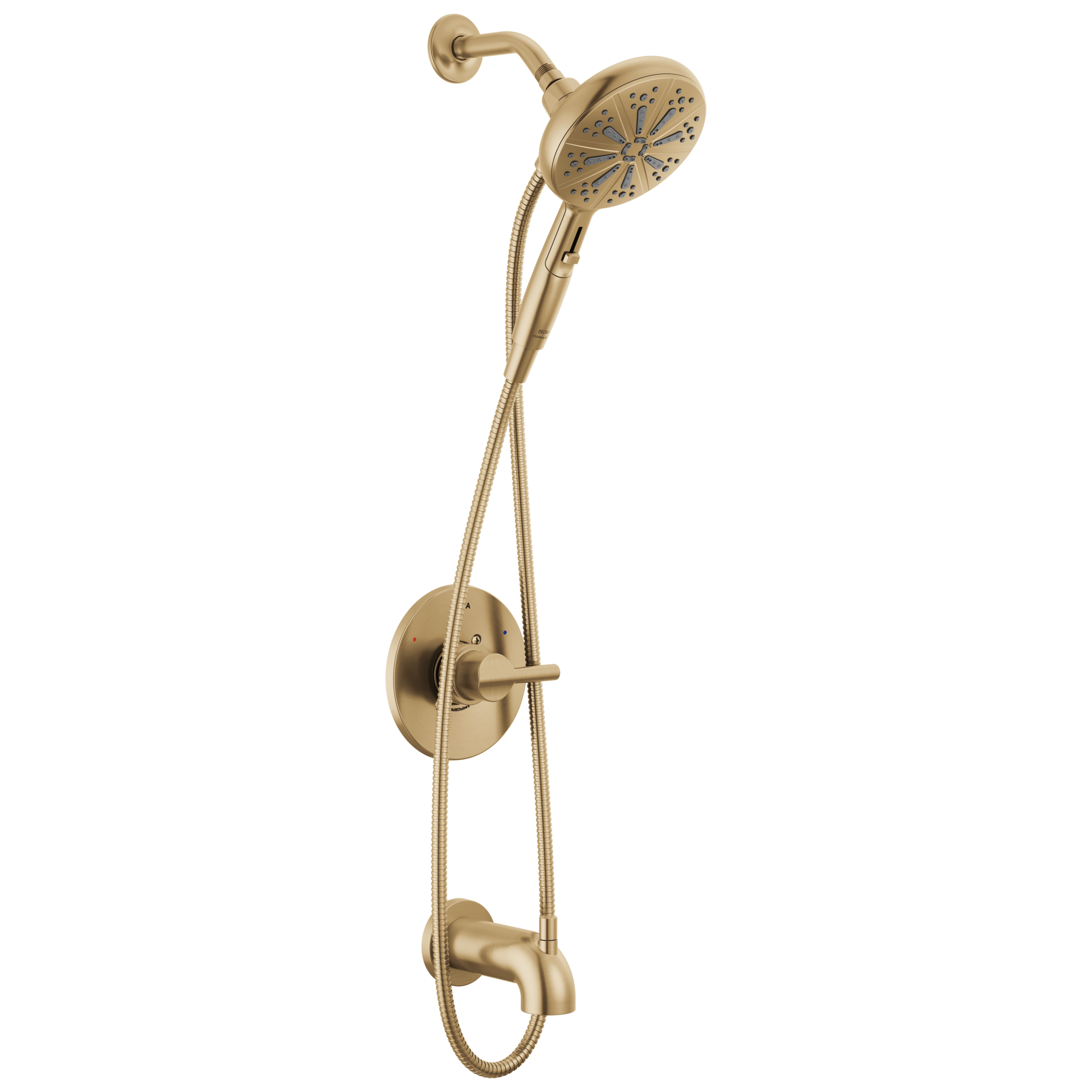 Delta Delta Nicoli®: Monitor® 14 Series Tub and Shower with SureDock® Hand Shower Delta Delta Nicoli®: Monitor® 14 Series Tub and Shower with SureDock® Hand Shower