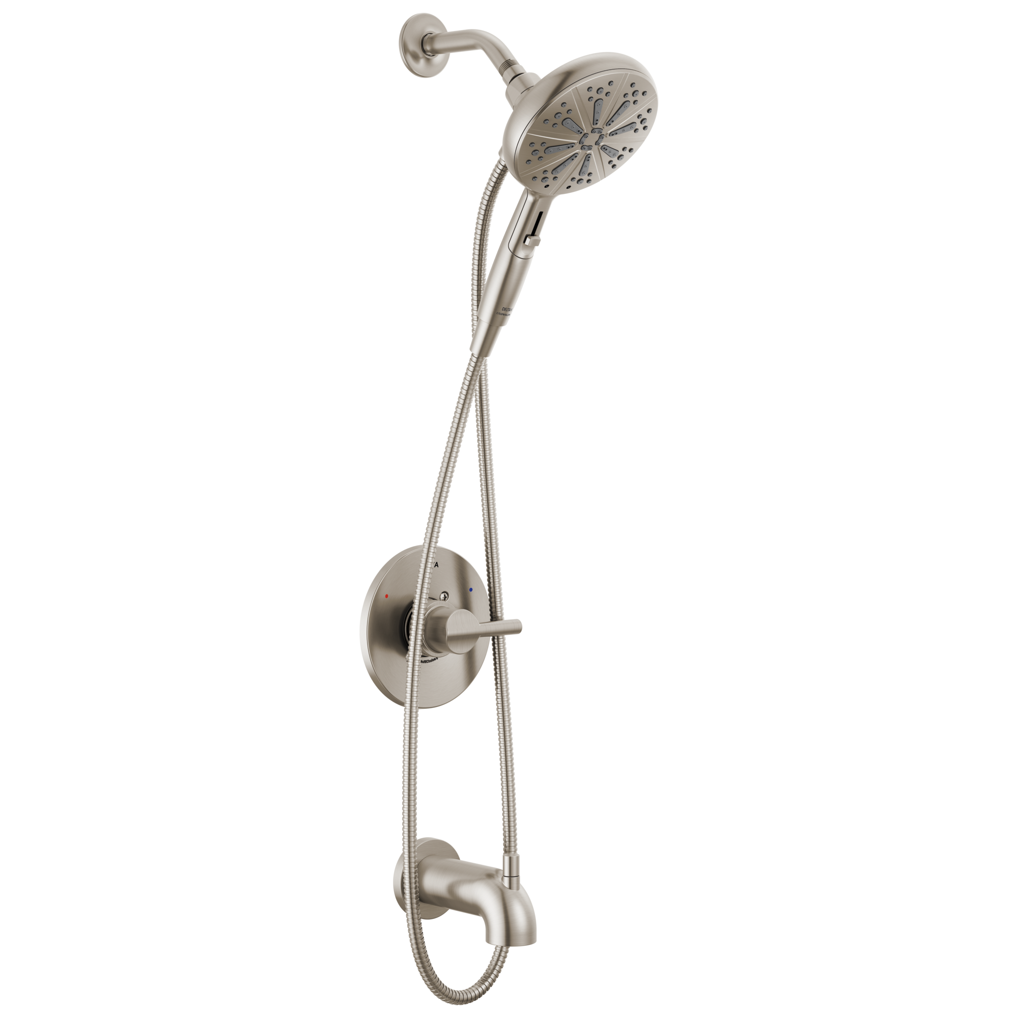 Delta Delta Nicoli®: Monitor® 14 Series Tub and Shower with SureDock® Hand Shower Delta Delta Nicoli®: Monitor® 14 Series Tub and Shower with SureDock® Hand Shower