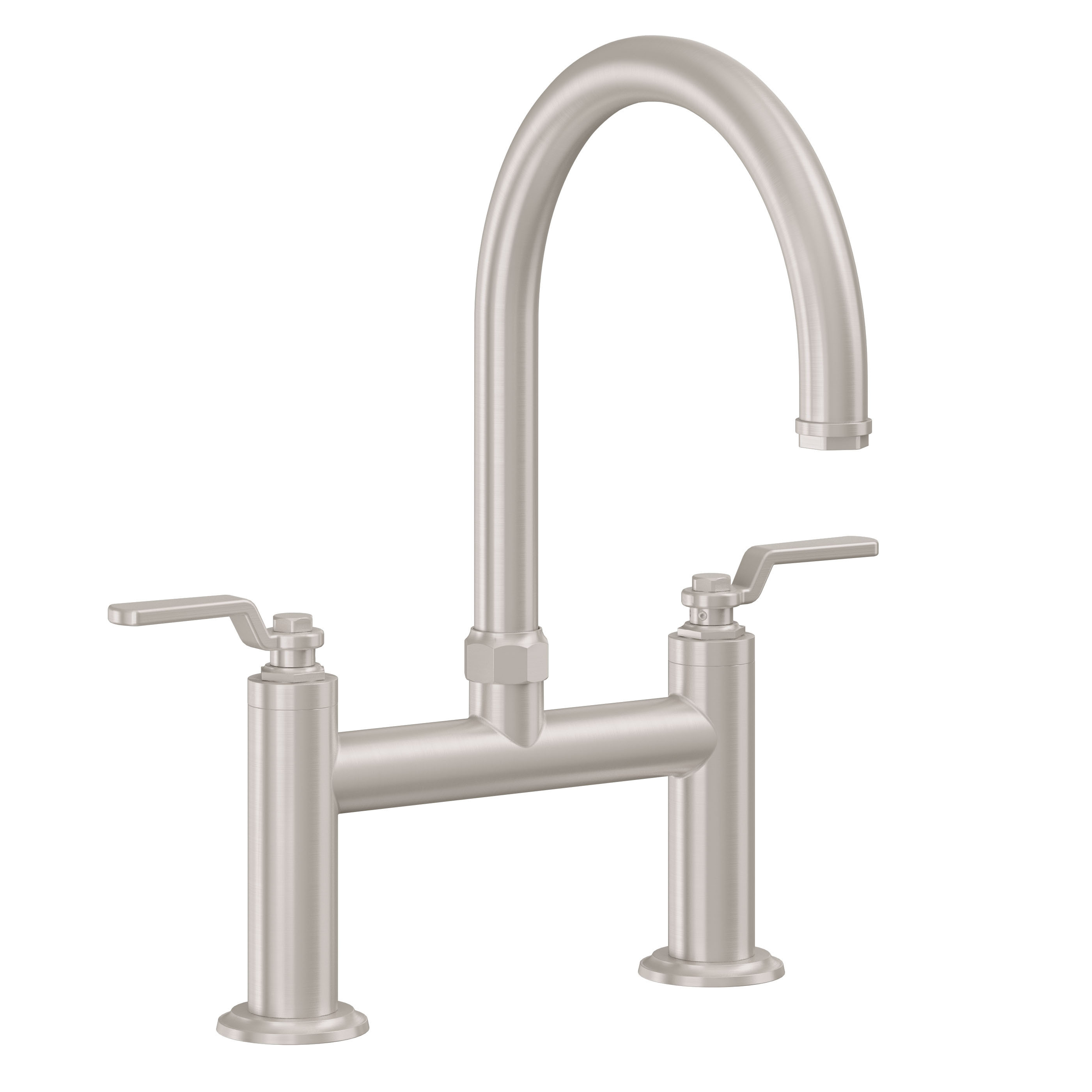 California Faucets Bridge Kitchen Faucet - Arc Spout