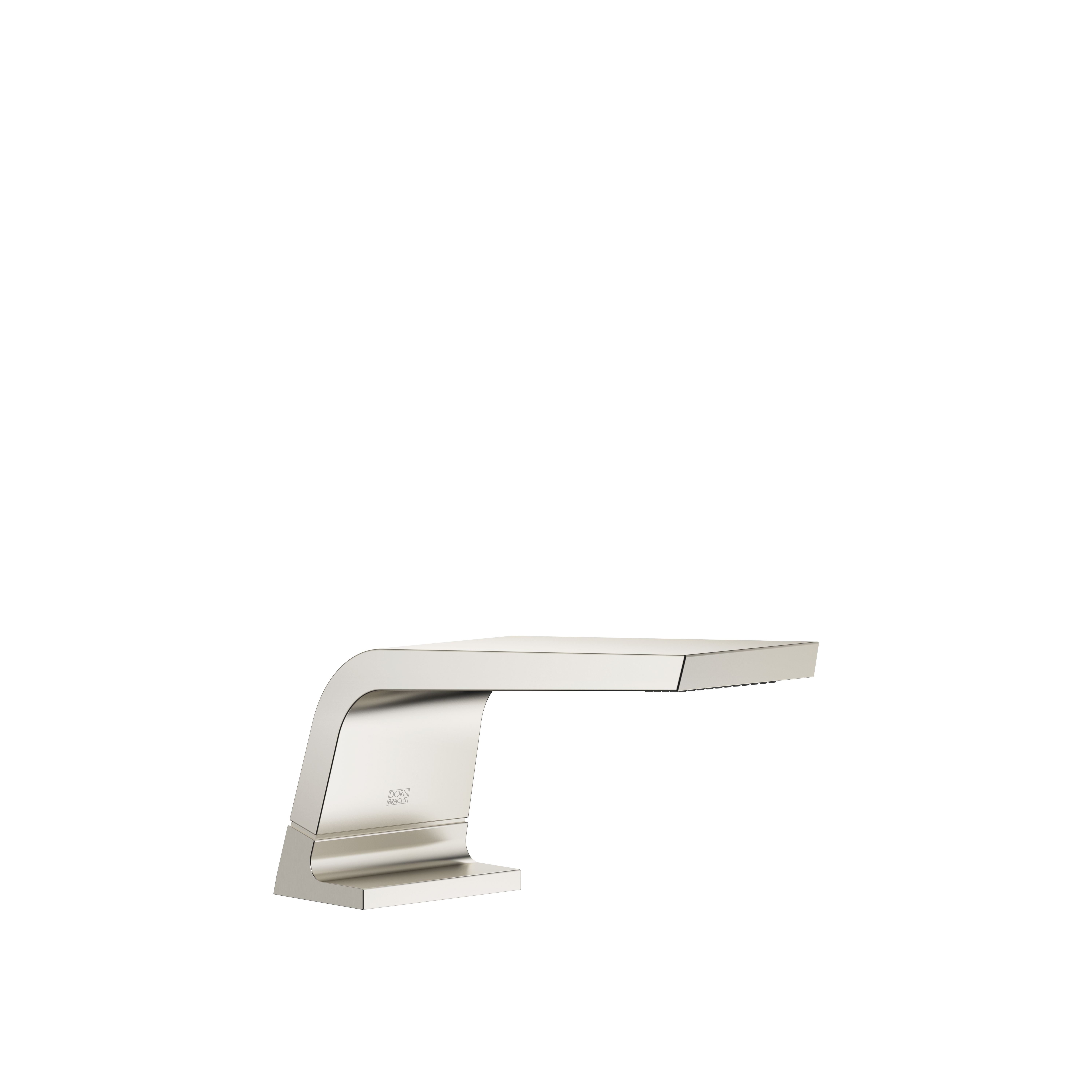 DornBracht CL.1 Tub spout without diverter for deck-mounted installation - Brushed Platinum