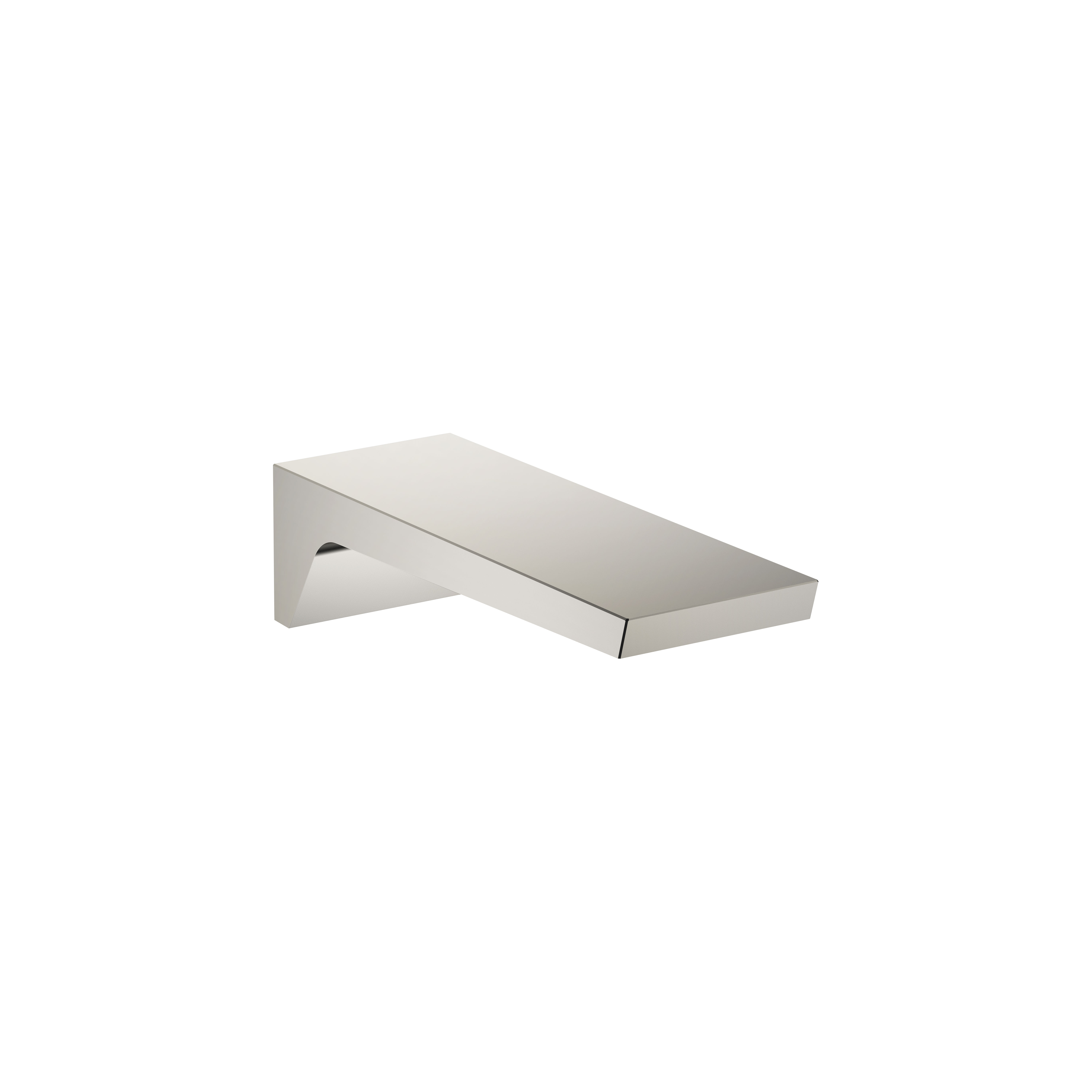 DornBracht CL.1 Tub spout for wall-mounted installation - Brushed Platinum