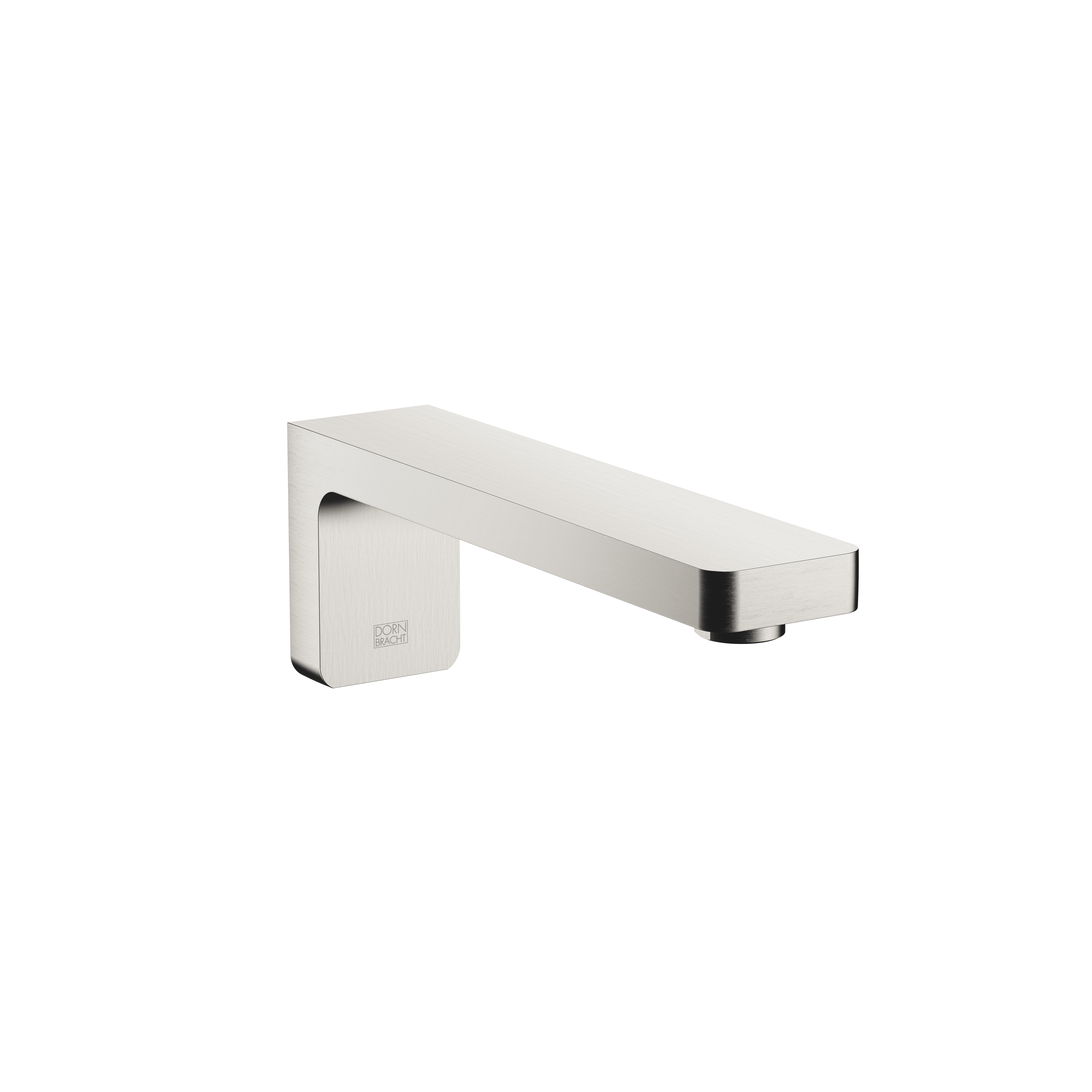 DornBracht LULU Tub spout for wall-mounted installation - Brushed Platinum