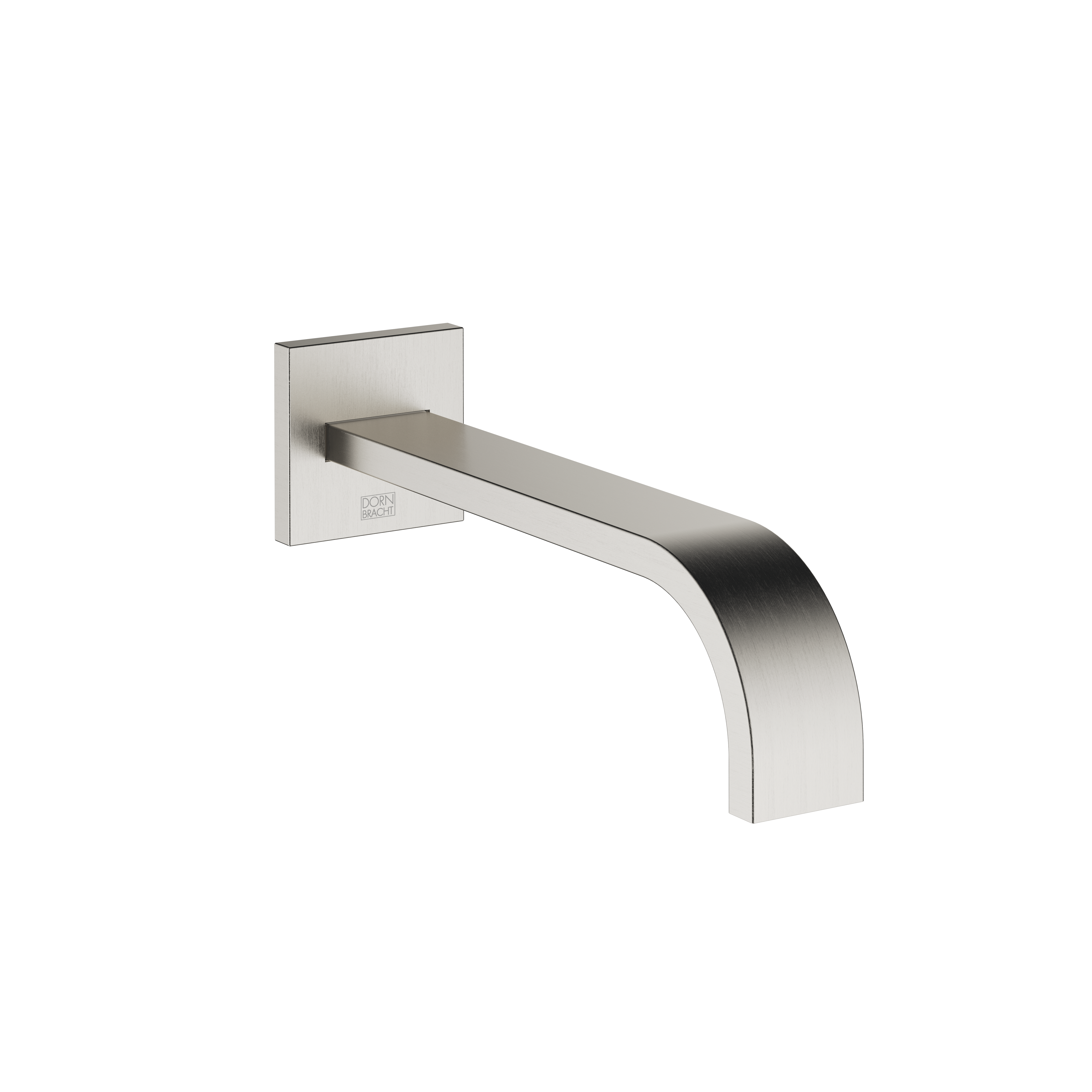 DornBracht MEM Tub spout for wall-mounted installation - Brushed Platinum