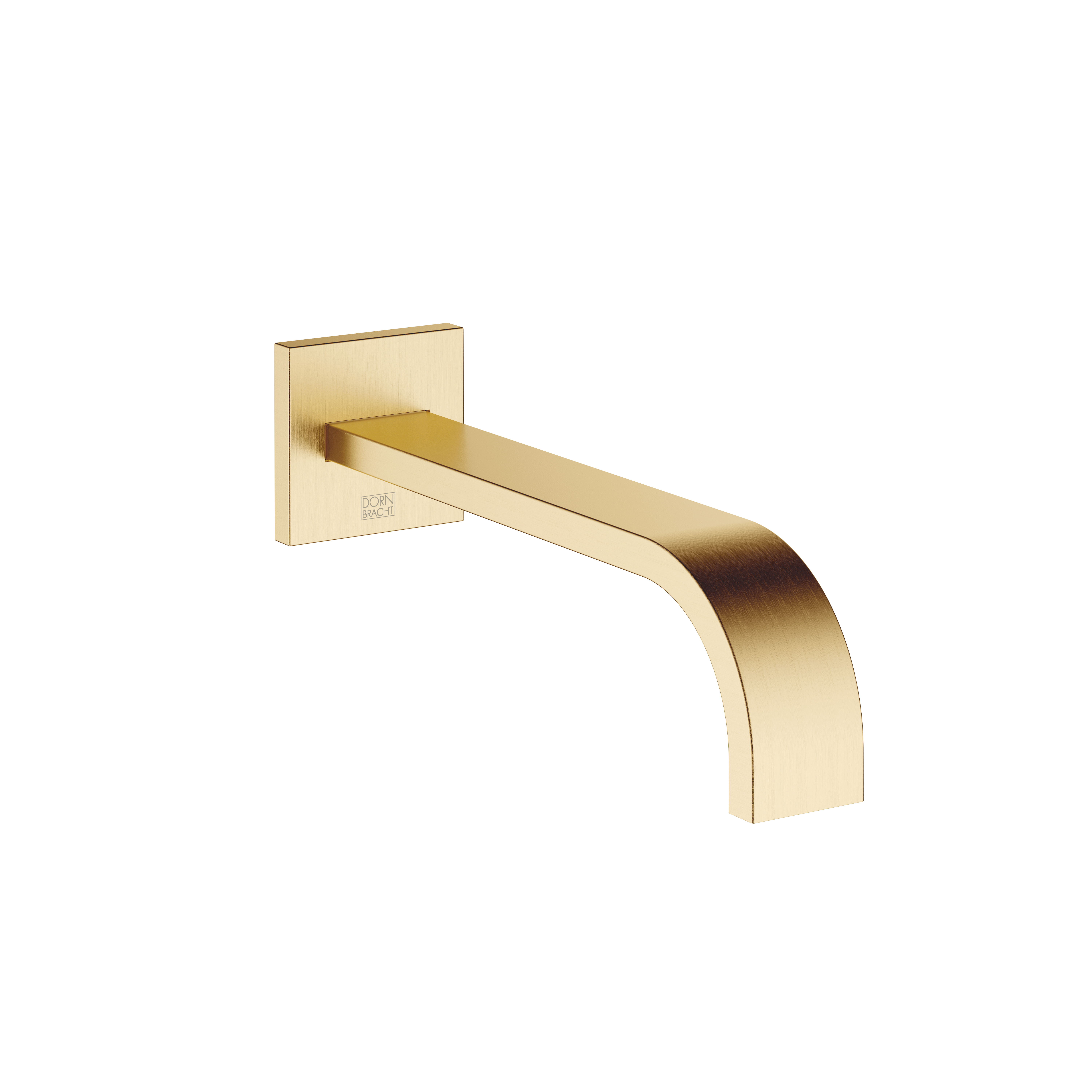 DornBracht MEM Tub spout for wall-mounted installation - Brushed Durabrass (23kt Gold)