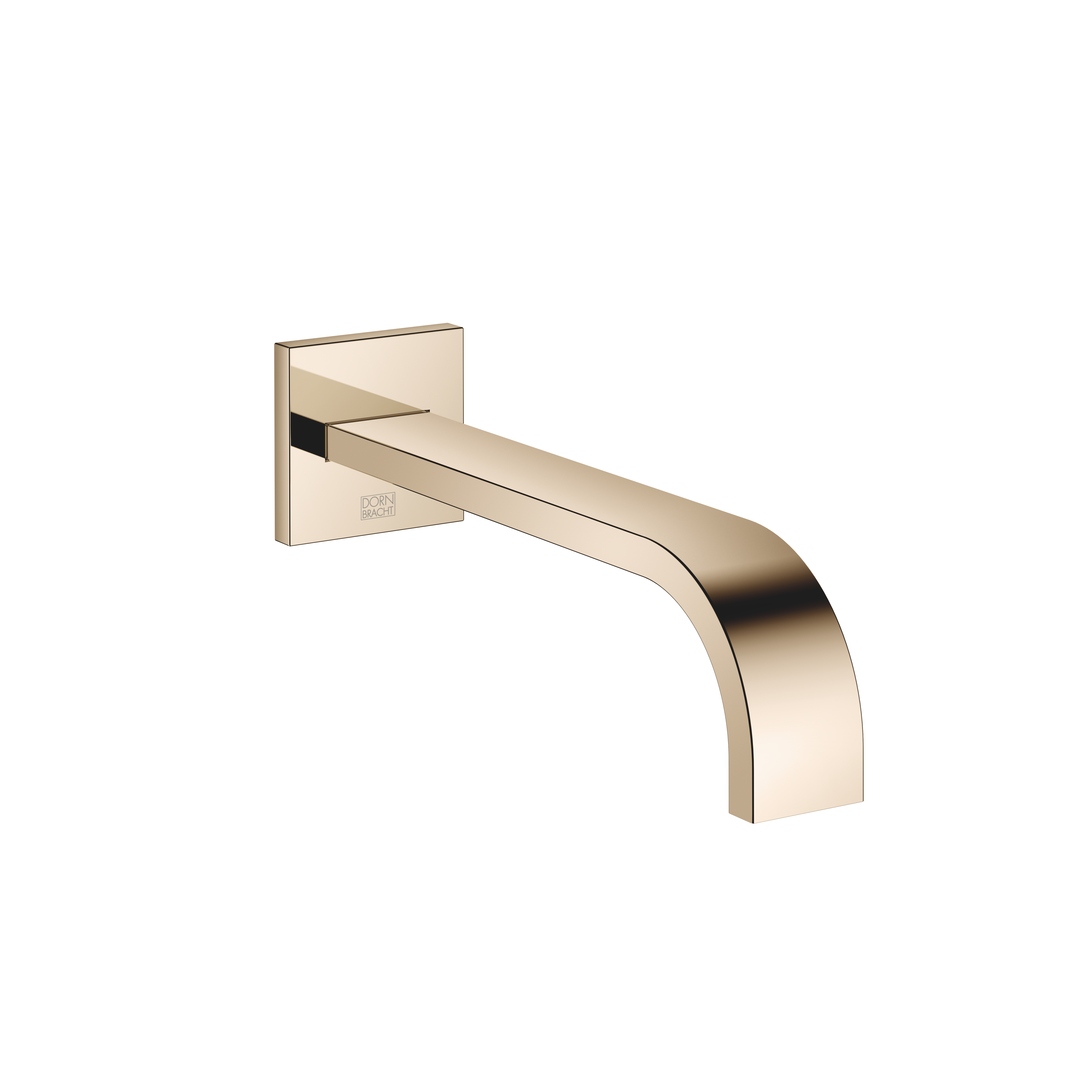 DornBracht MEM Tub spout for wall-mounted installation - Champagne (22kt Gold)