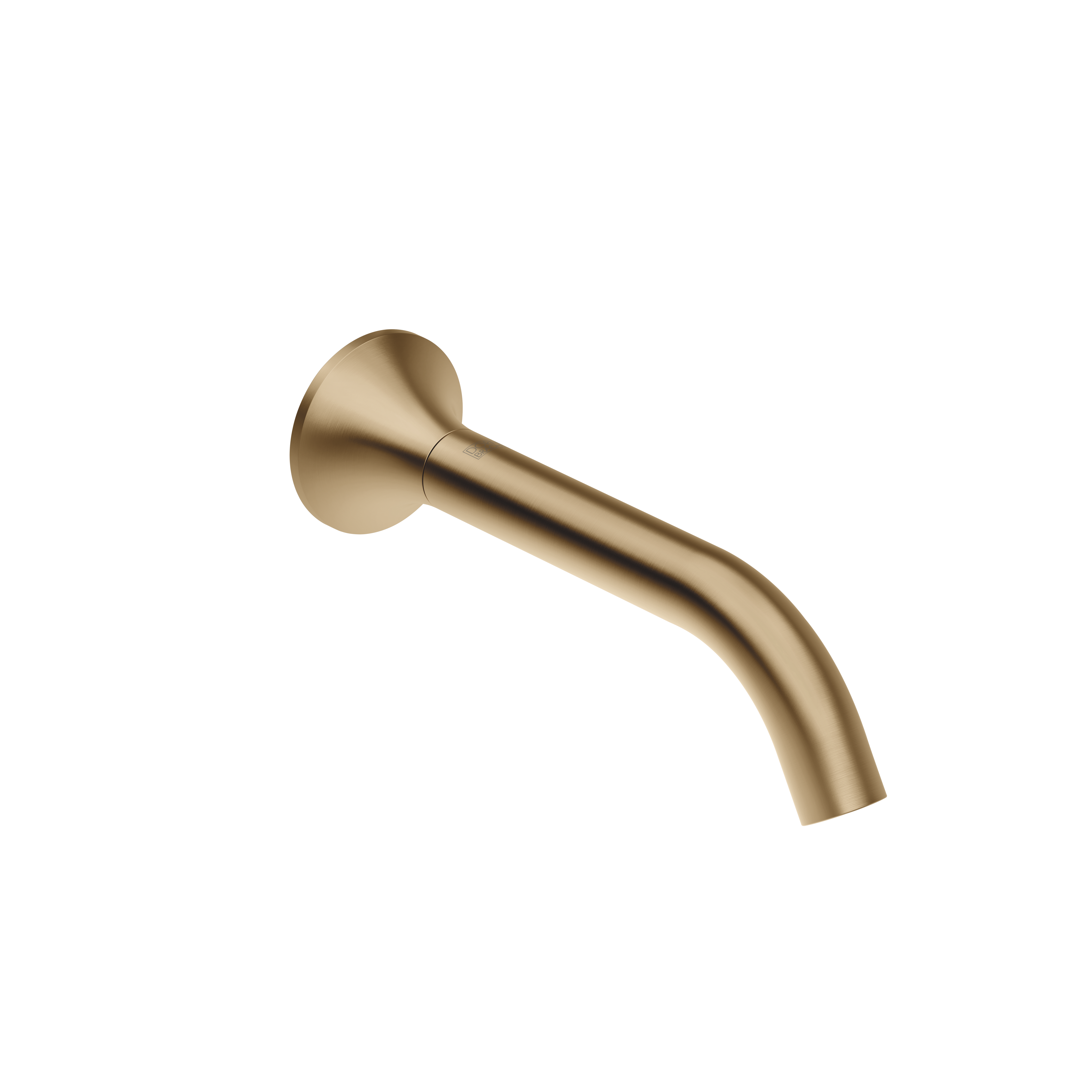 DornBracht VAIA Tub spout for wall-mounted installation - Brushed Dark Brass