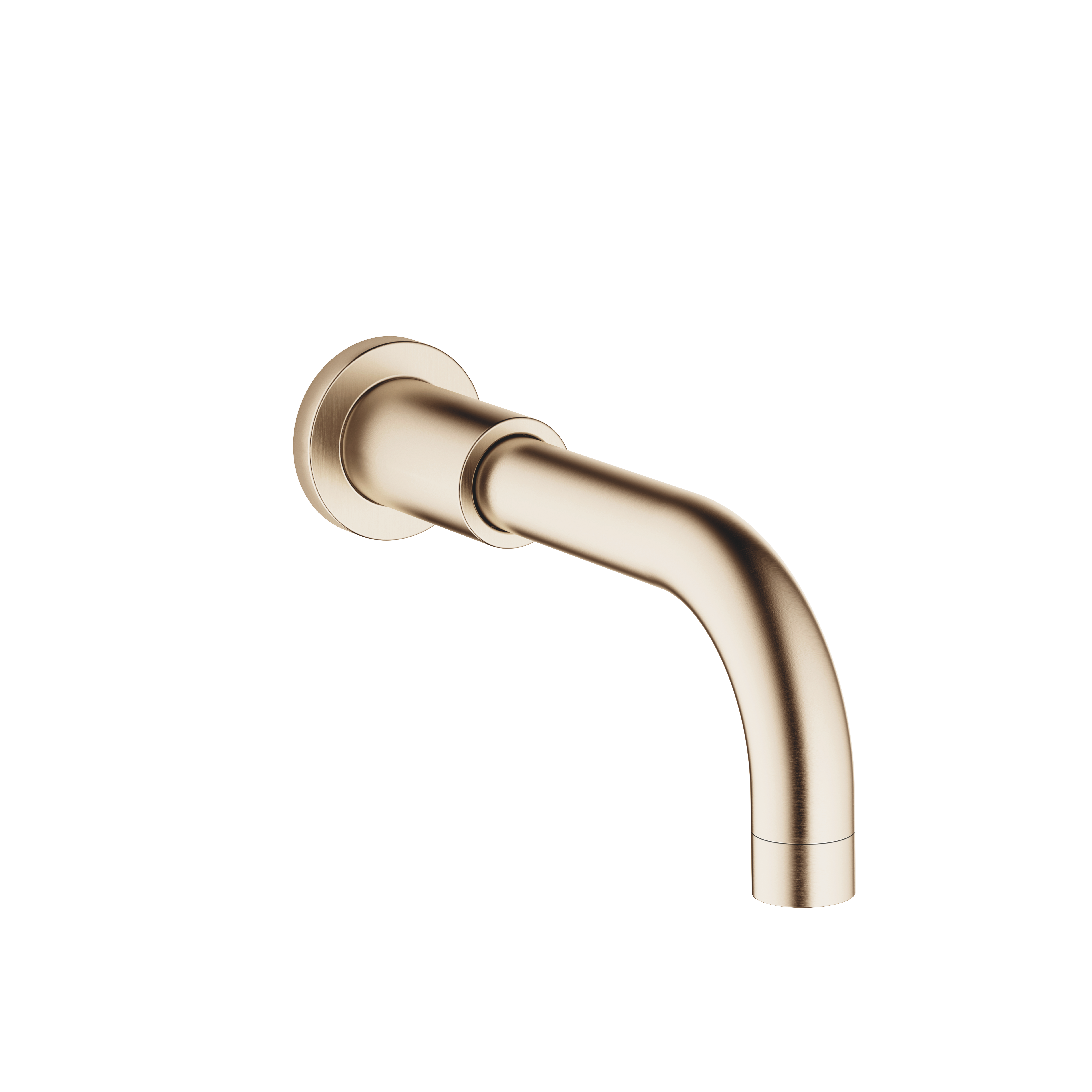 DornBracht TARA Tub spout for wall-mounted installation - Brushed Champagne (22kt Gold)