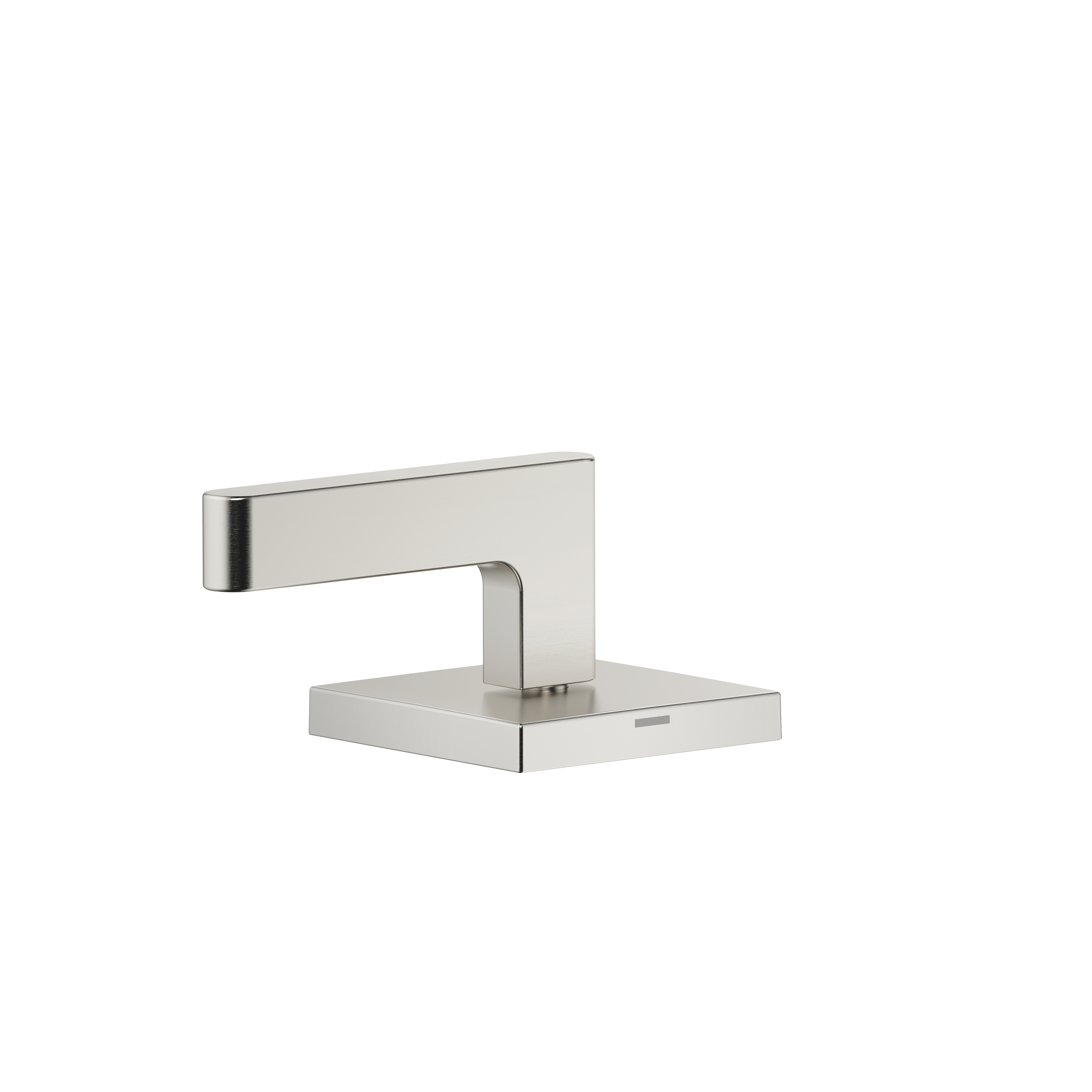 DornBracht Deck valve clockwise-closing hot - Brushed Platinum