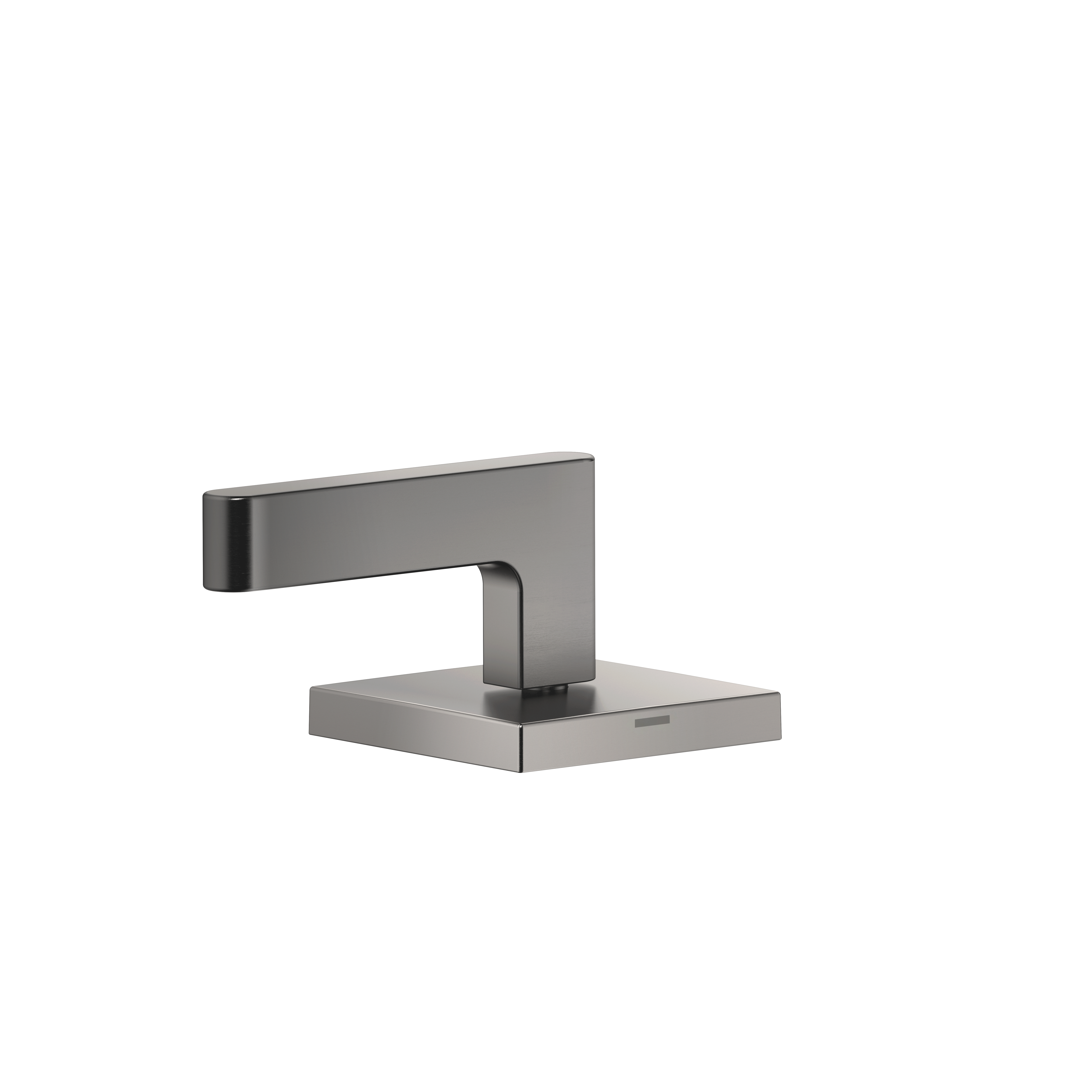 DornBracht Deck valve clockwise-closing hot - Brushed Dark Platinum