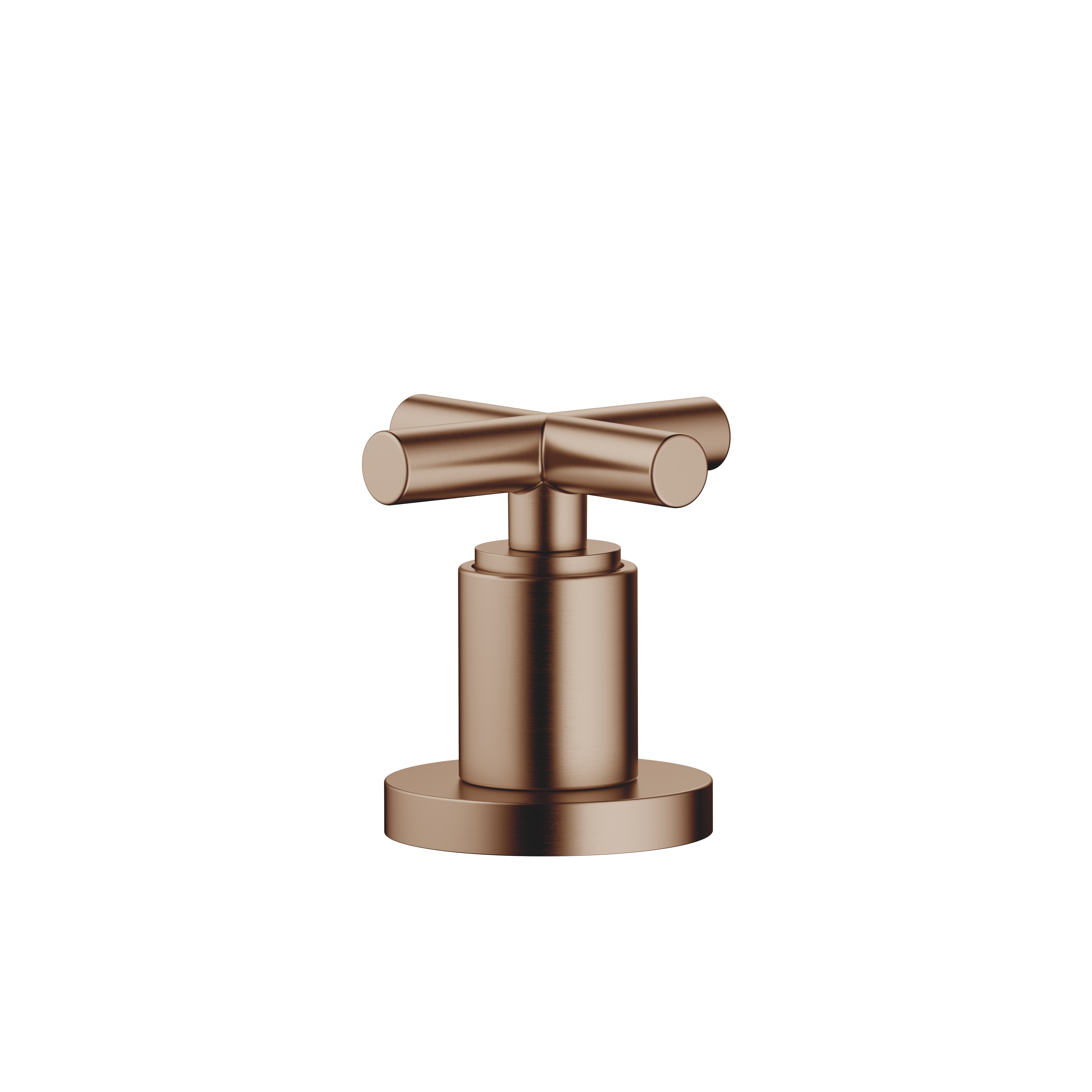 DornBracht TARA Deck valve clockwise-closing hot or cold - Brushed Bronze
