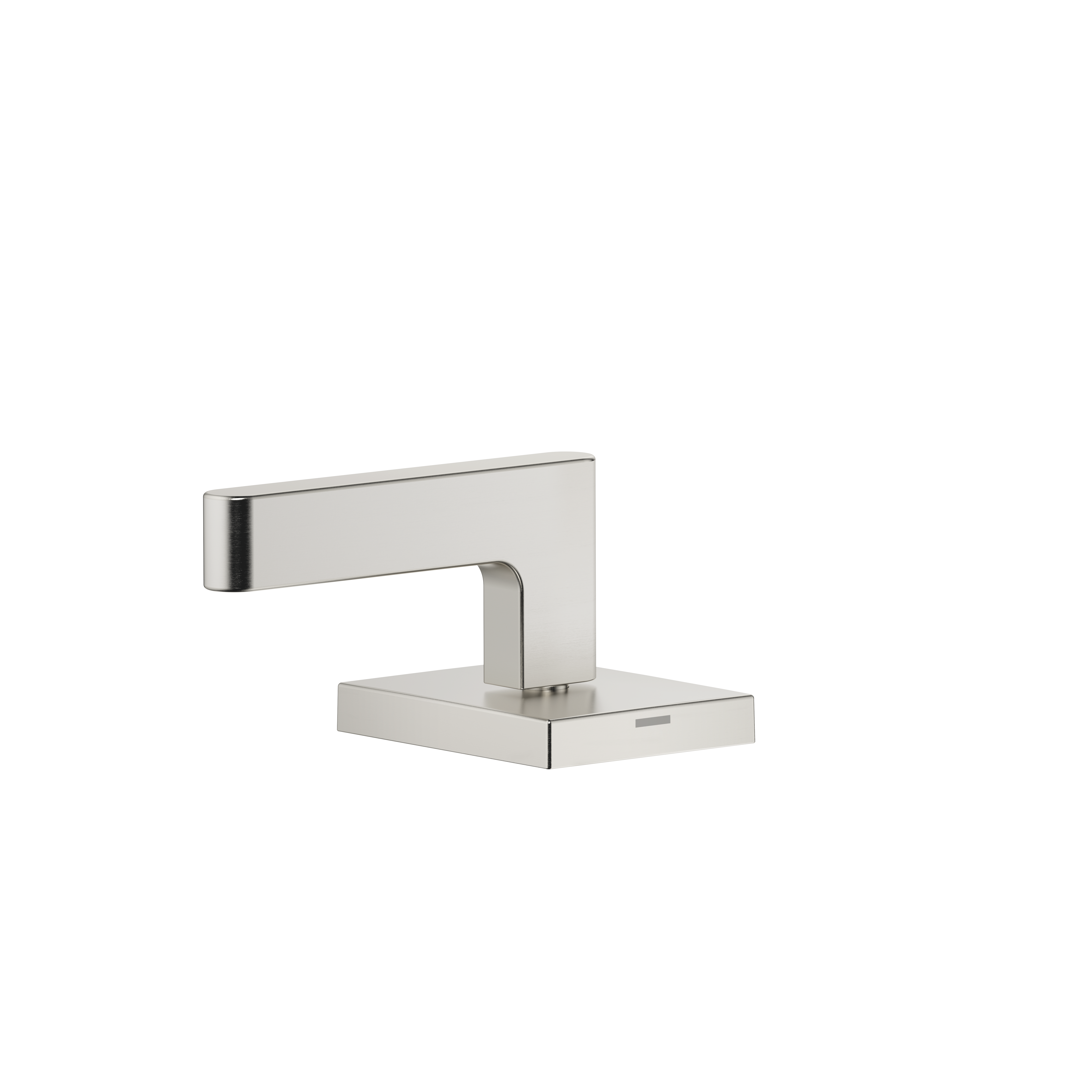 DornBracht Deck valve clockwise-closing hot - Brushed Platinum