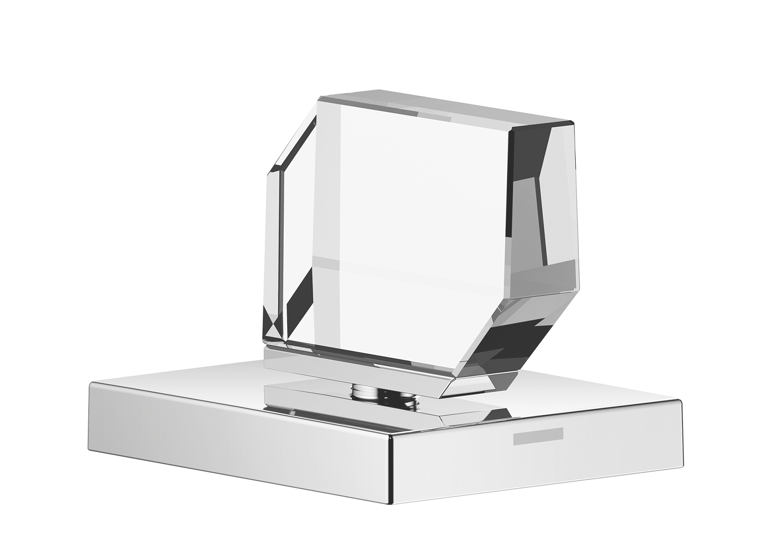 DornBracht CL.1 Deck valve counter-clockwise closing hot - Brushed Platinum