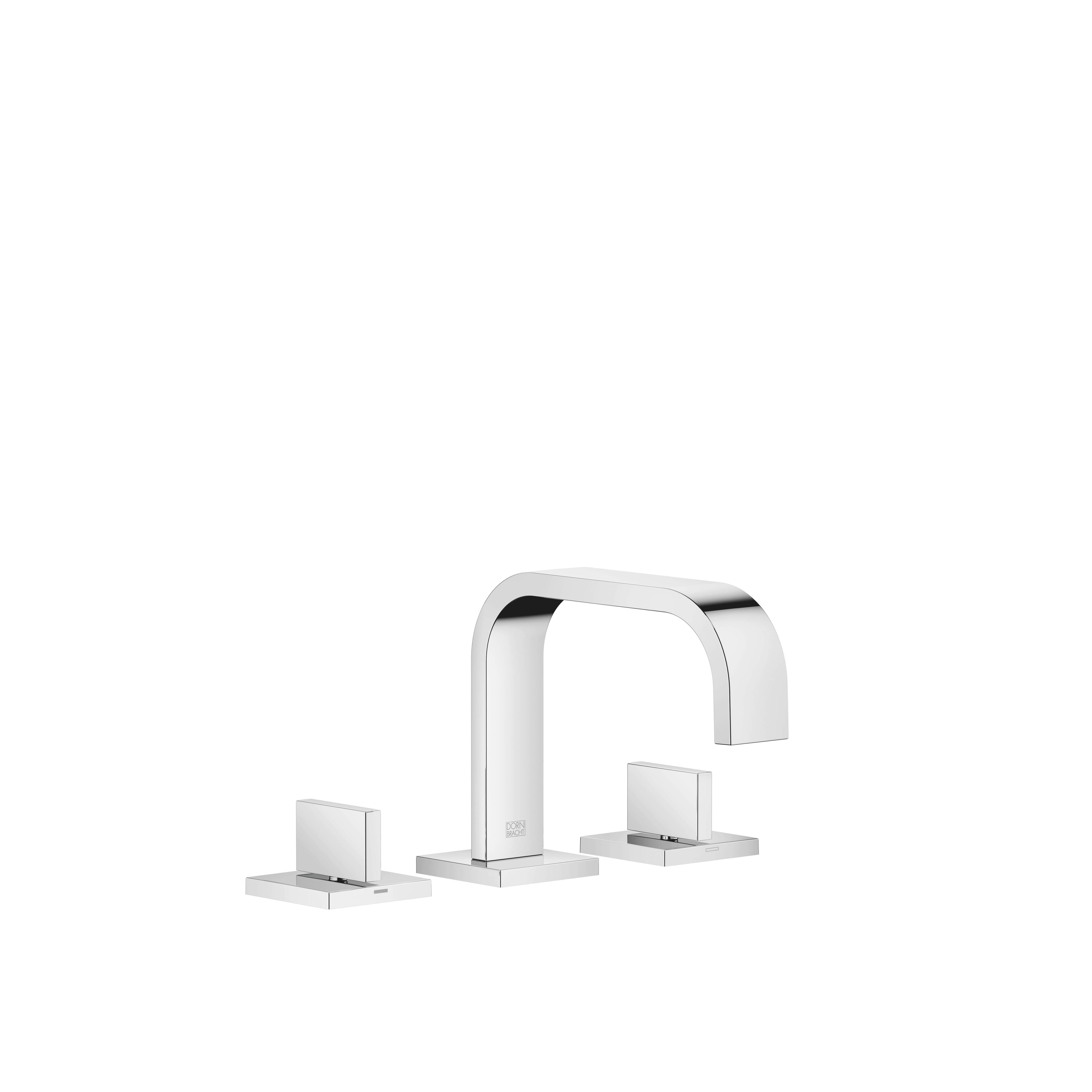 DornBracht MEM Three-hole lavatory mixer with drain - Chrome