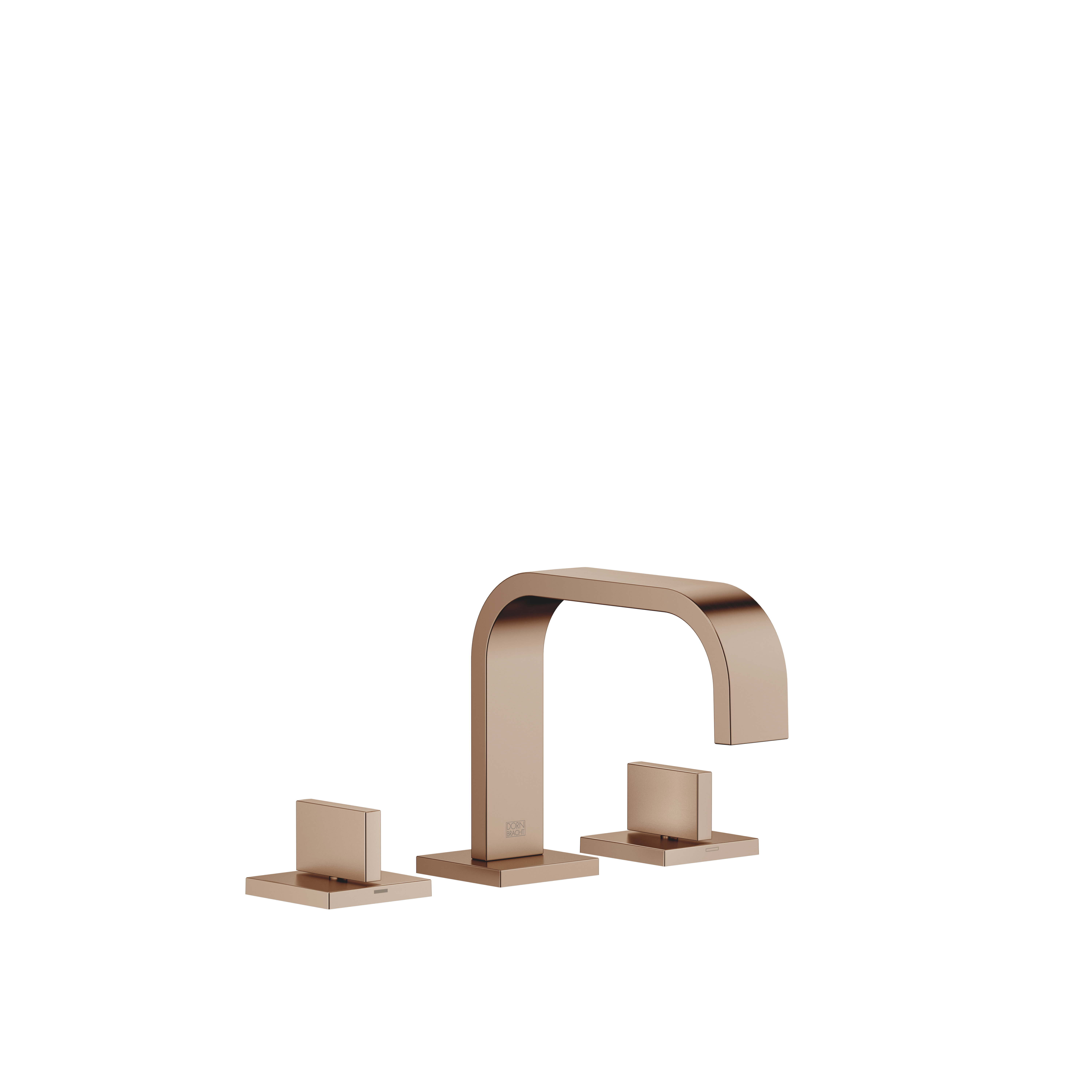 DornBracht MEM Three-hole lavatory mixer with drain - Brushed Bronze