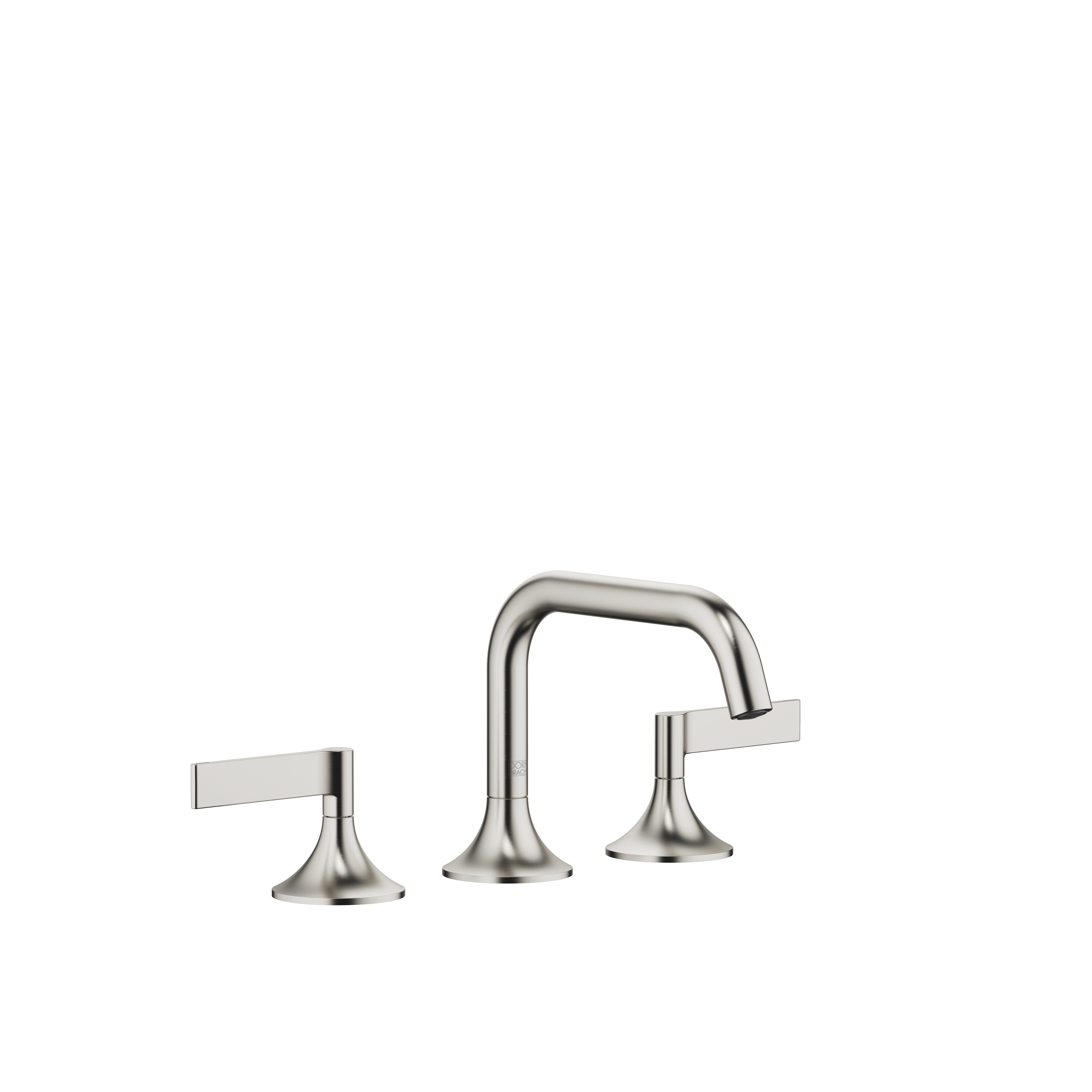 DornBracht VAIA Three-hole lavatory mixer with drain - Brushed Platinum