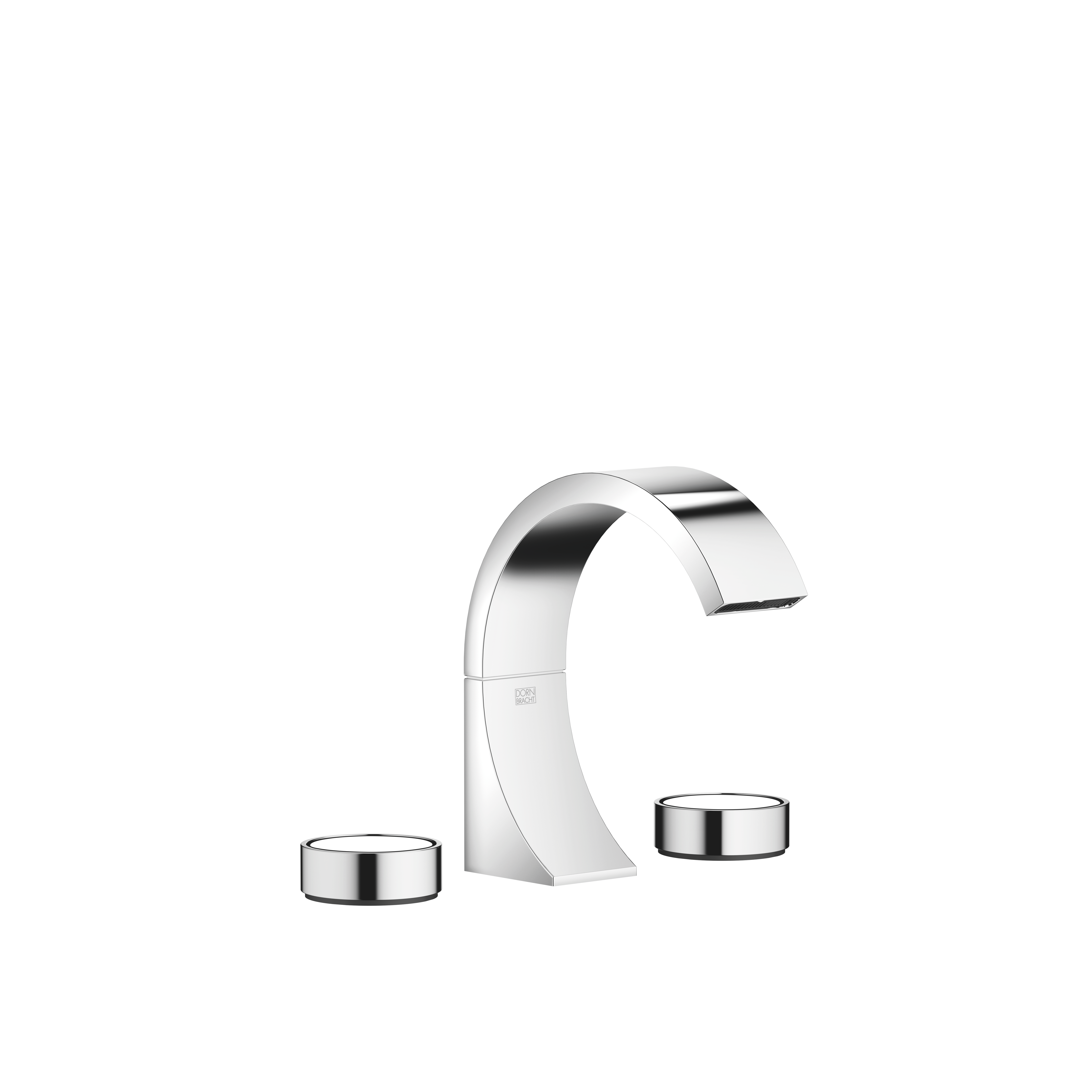 DornBracht CYO Three-hole lavatory mixer with drain Without design element - Chrome