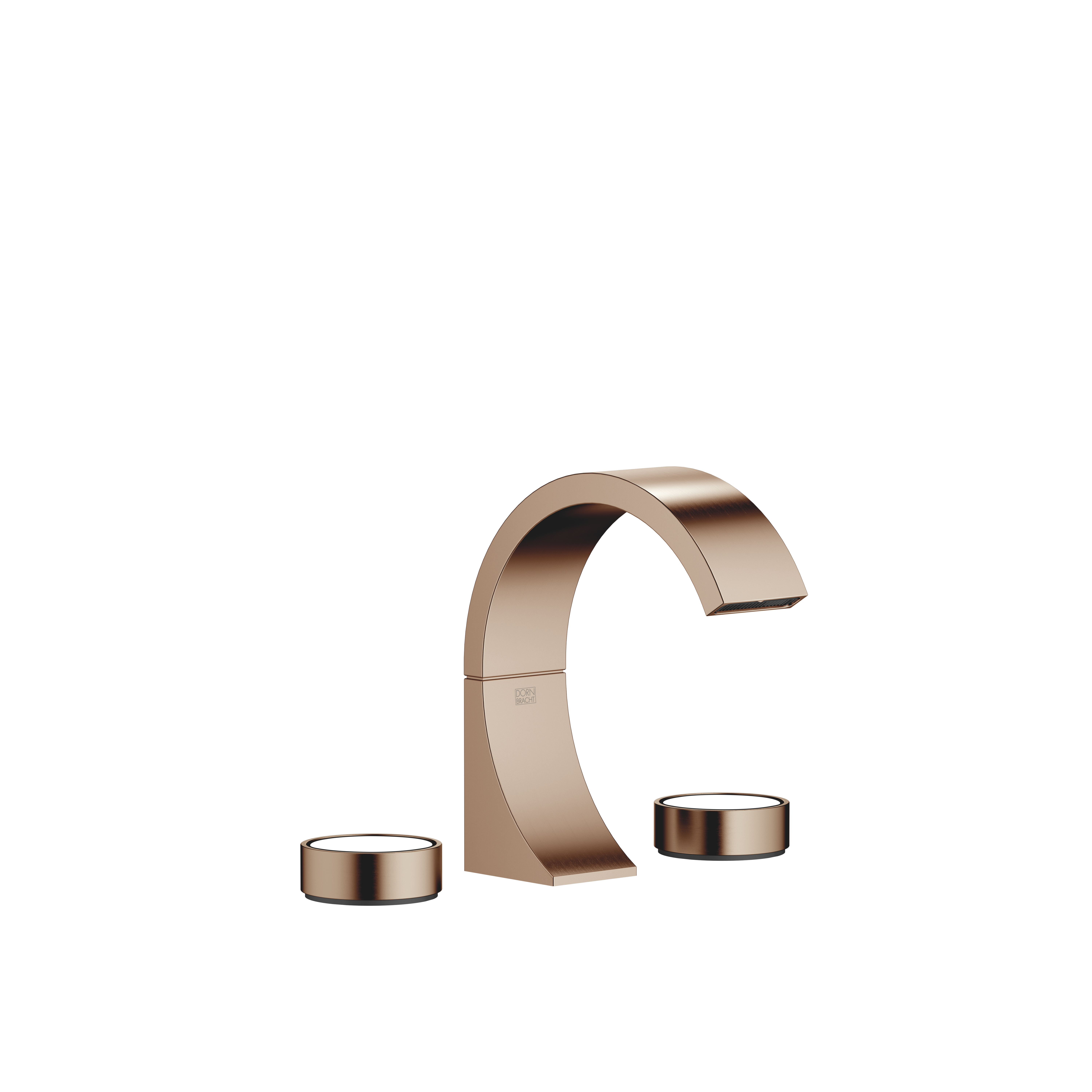 DornBracht CYO Three-hole lavatory mixer with drain Without design element - Brushed Bronze