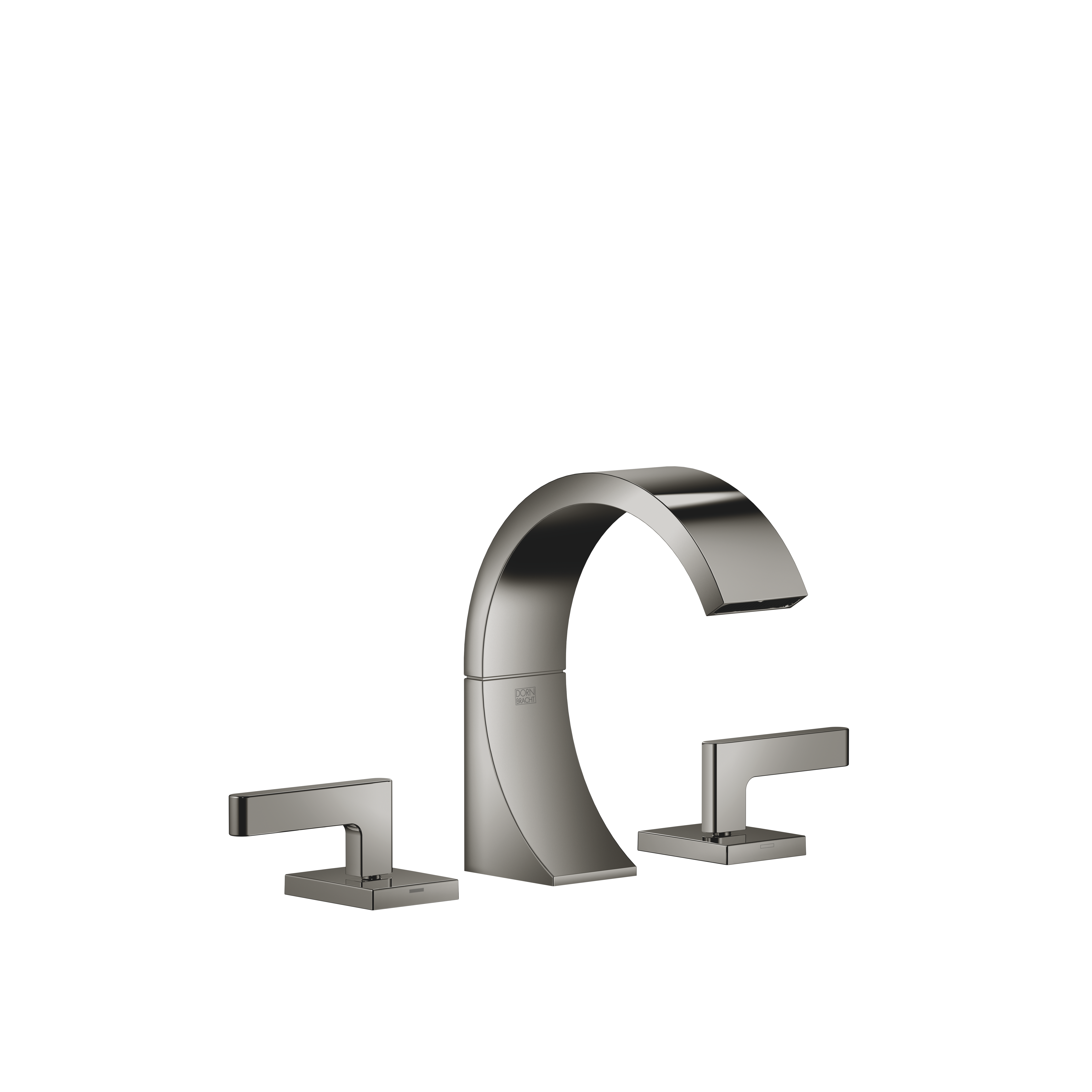 DornBracht CYO Three-hole lavatory mixer with drain - Dark Chrome