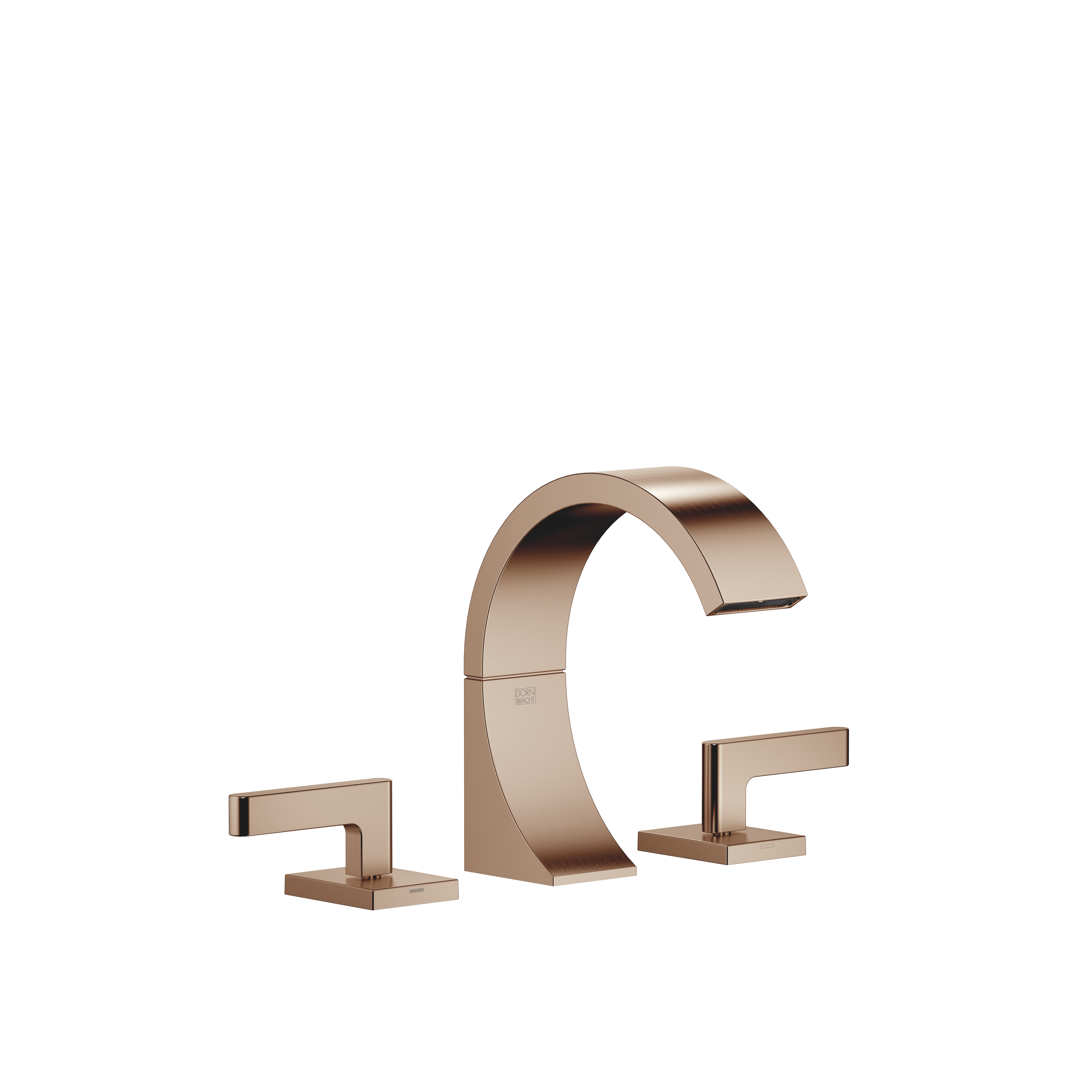 DornBracht CYO Three-hole lavatory mixer with drain - Brushed Bronze