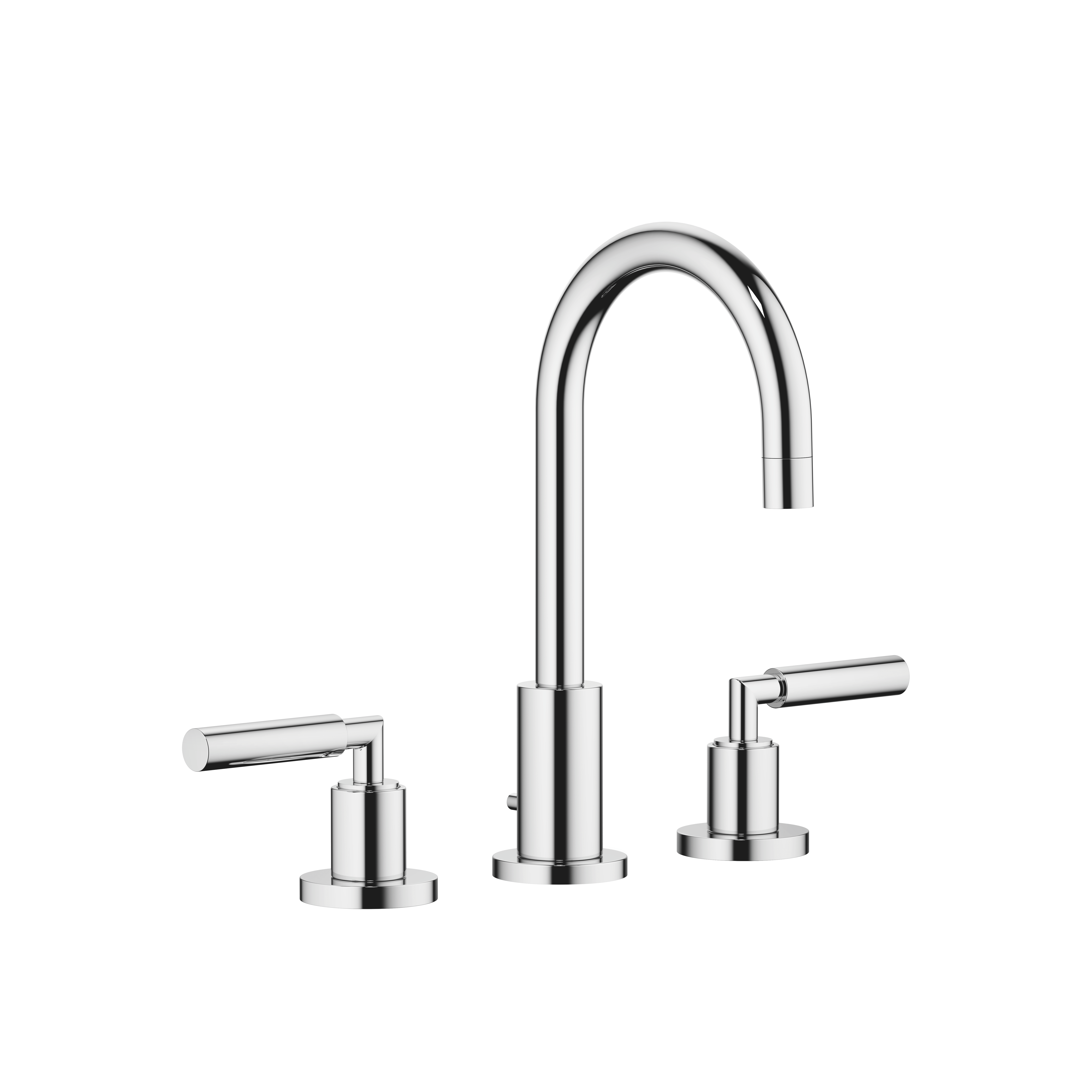 DornBracht TARA Three-hole lavatory mixer with drain - Chrome