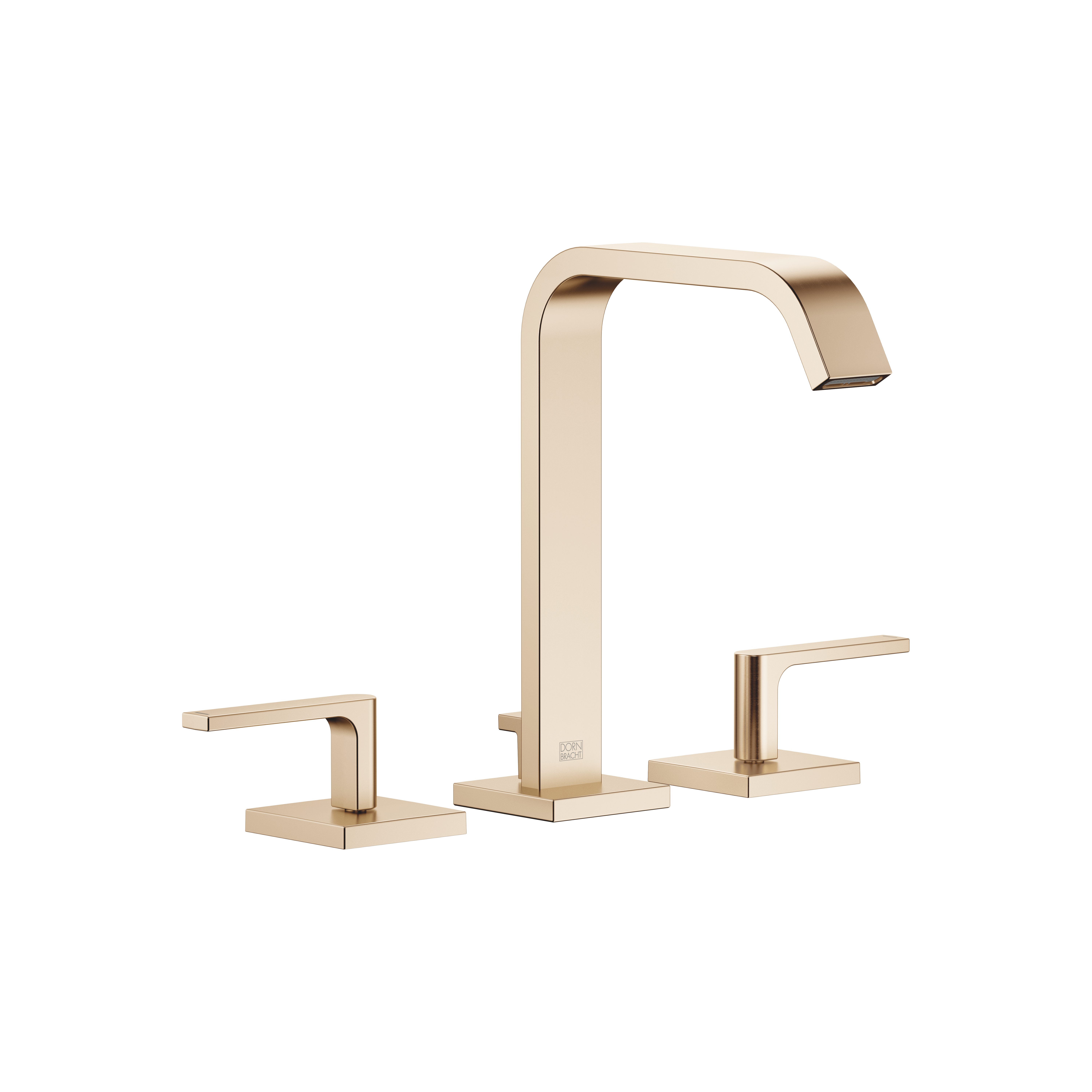 DornBracht IMO Three-hole lavatory mixer with drain - Brushed Light Gold