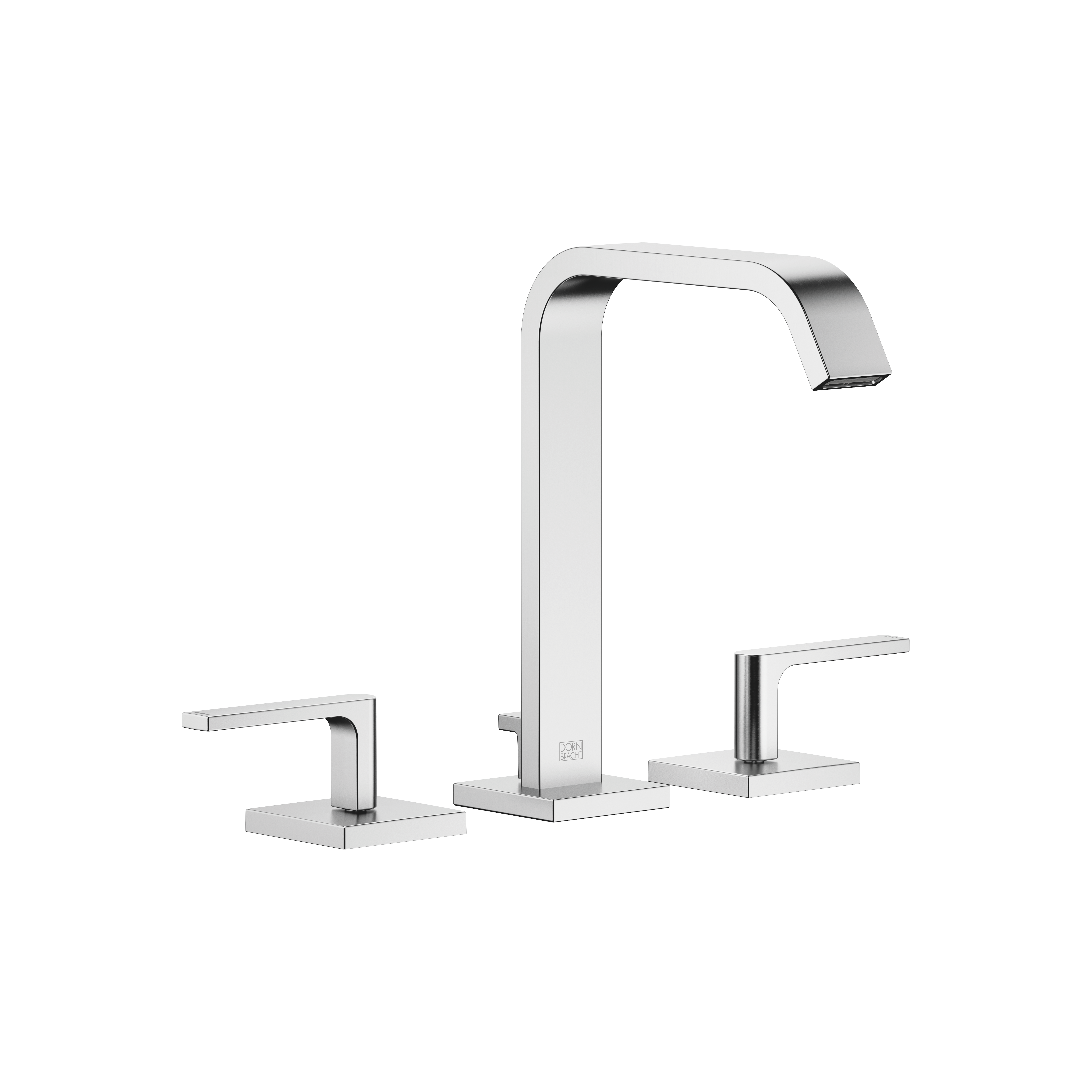 DornBracht IMO Three-hole lavatory mixer with drain - Brushed Chrome