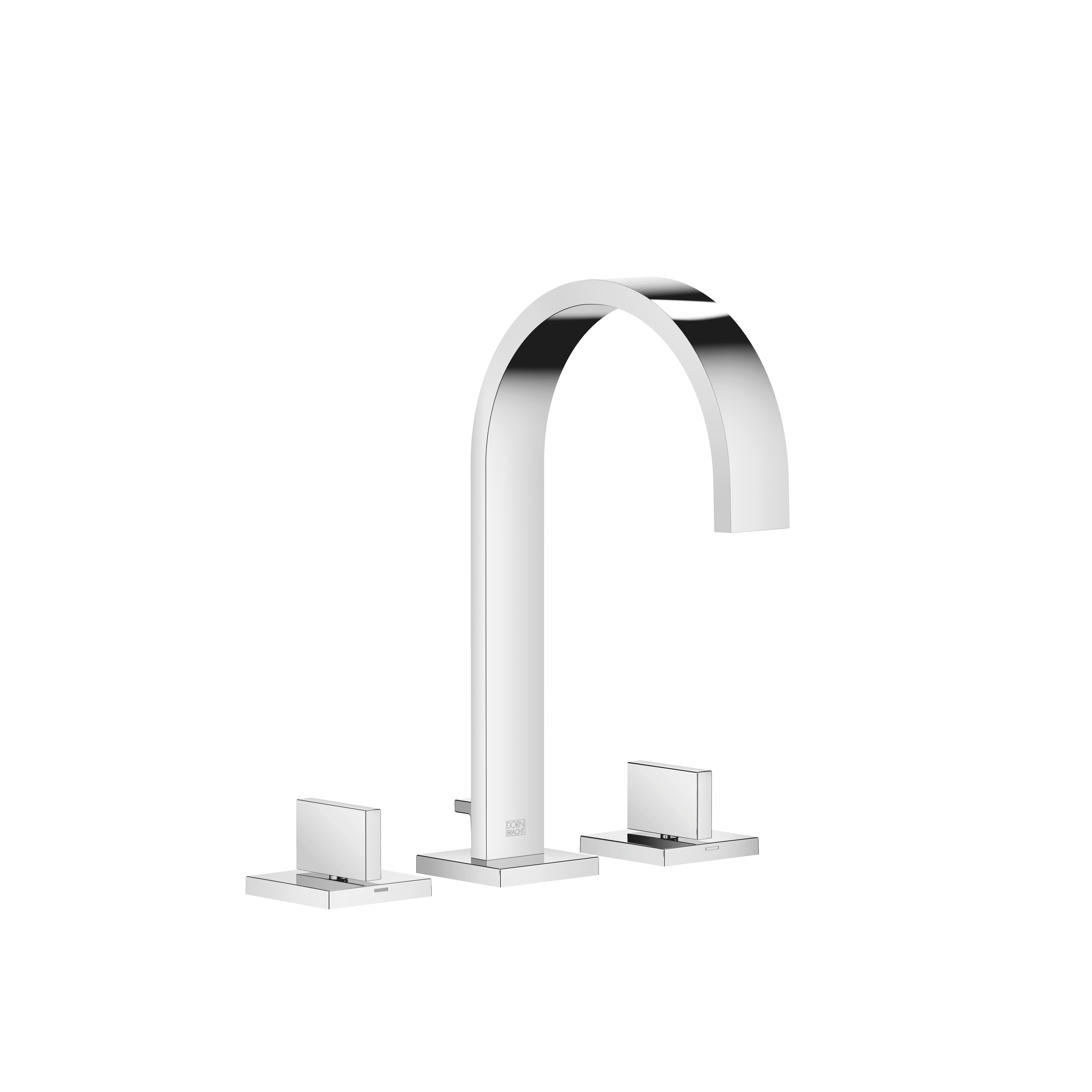 DornBracht MEM Three-hole lavatory mixer with drain - Chrome