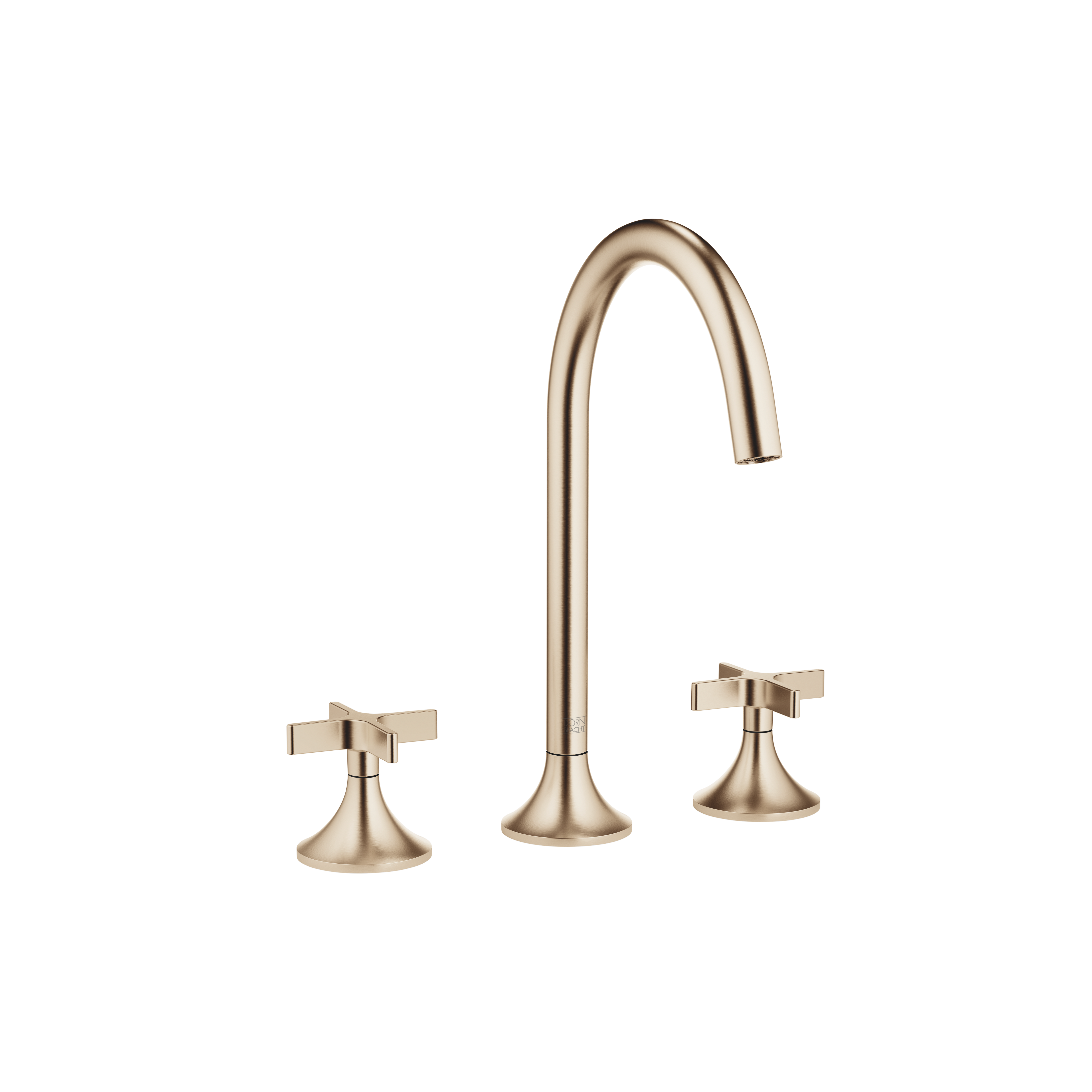 DornBracht VAIA Three-hole lavatory mixer with drain - Brushed Champagne (22kt Gold)