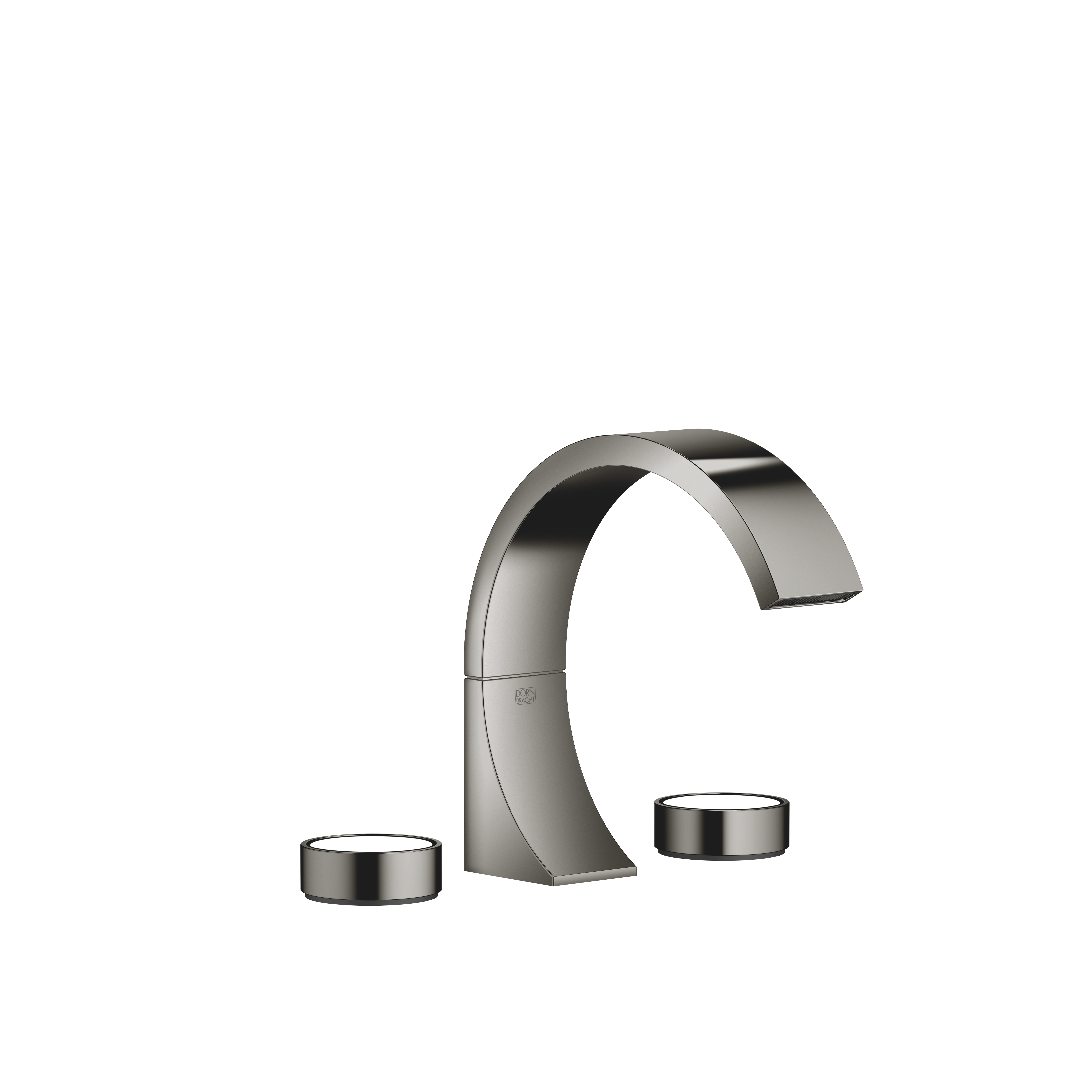 DornBracht CYO Three-hole lavatory mixer with drain - Dark Chrome