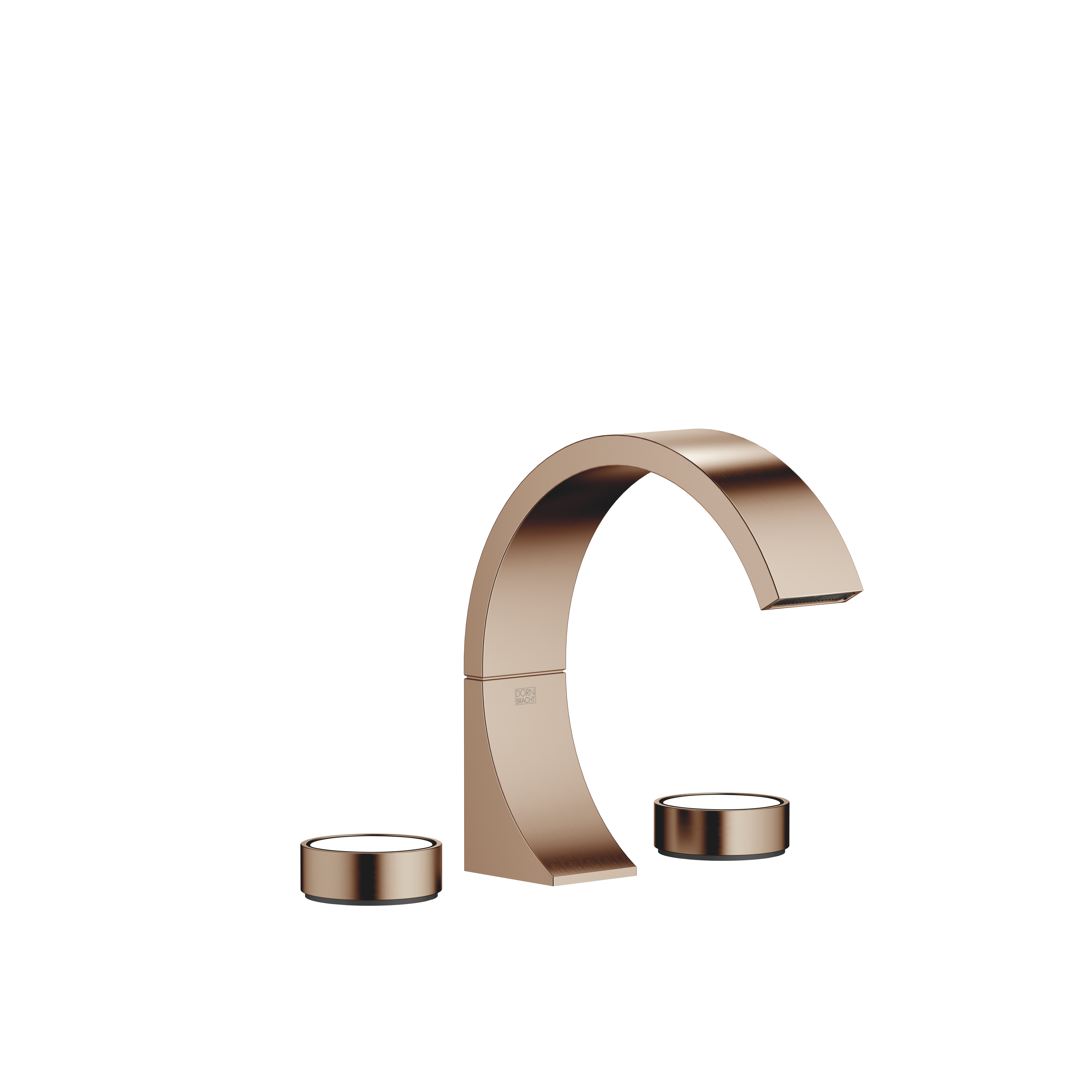 DornBracht CYO Three-hole lavatory mixer with drain - Brushed Bronze